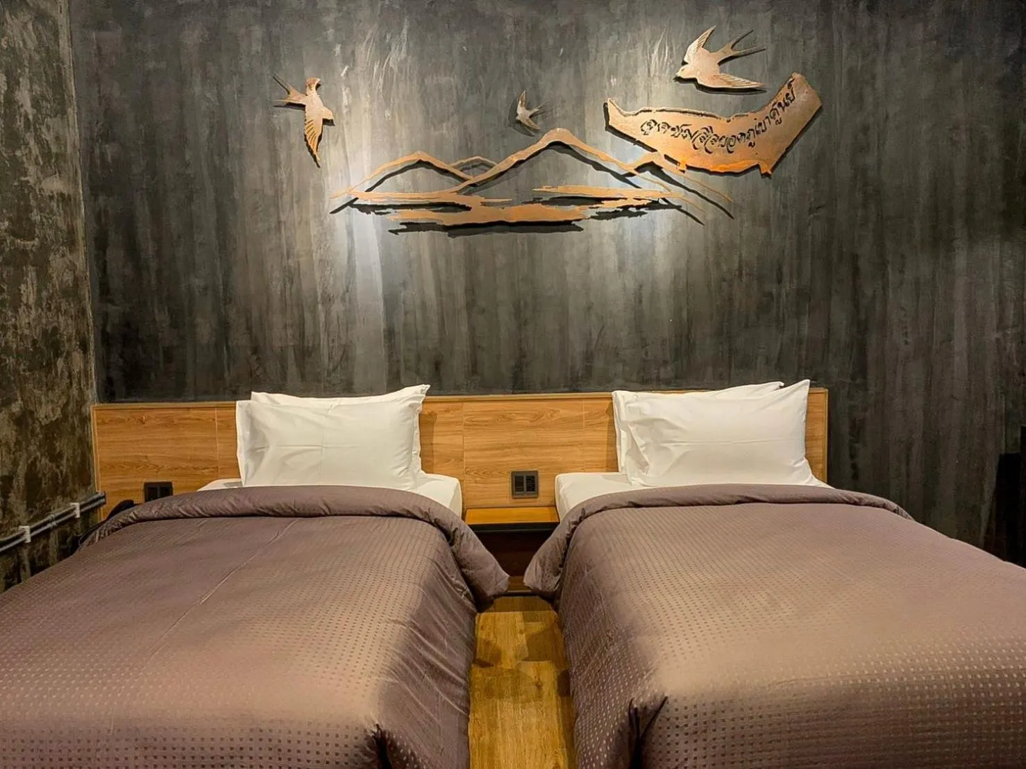 Photo of the whole room, Bed in Navakitel Design Hotel