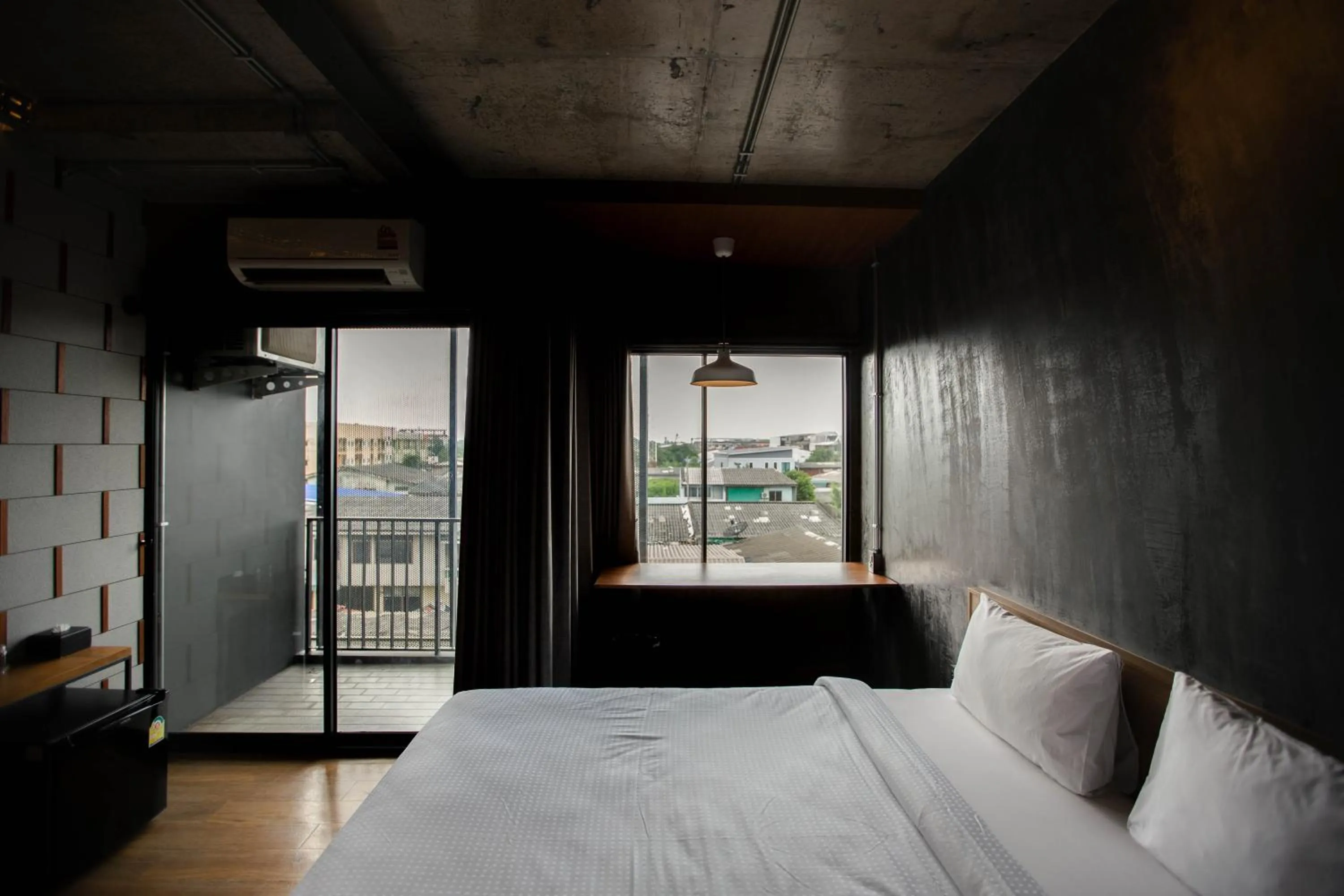 Bed in Navakitel Design Hotel