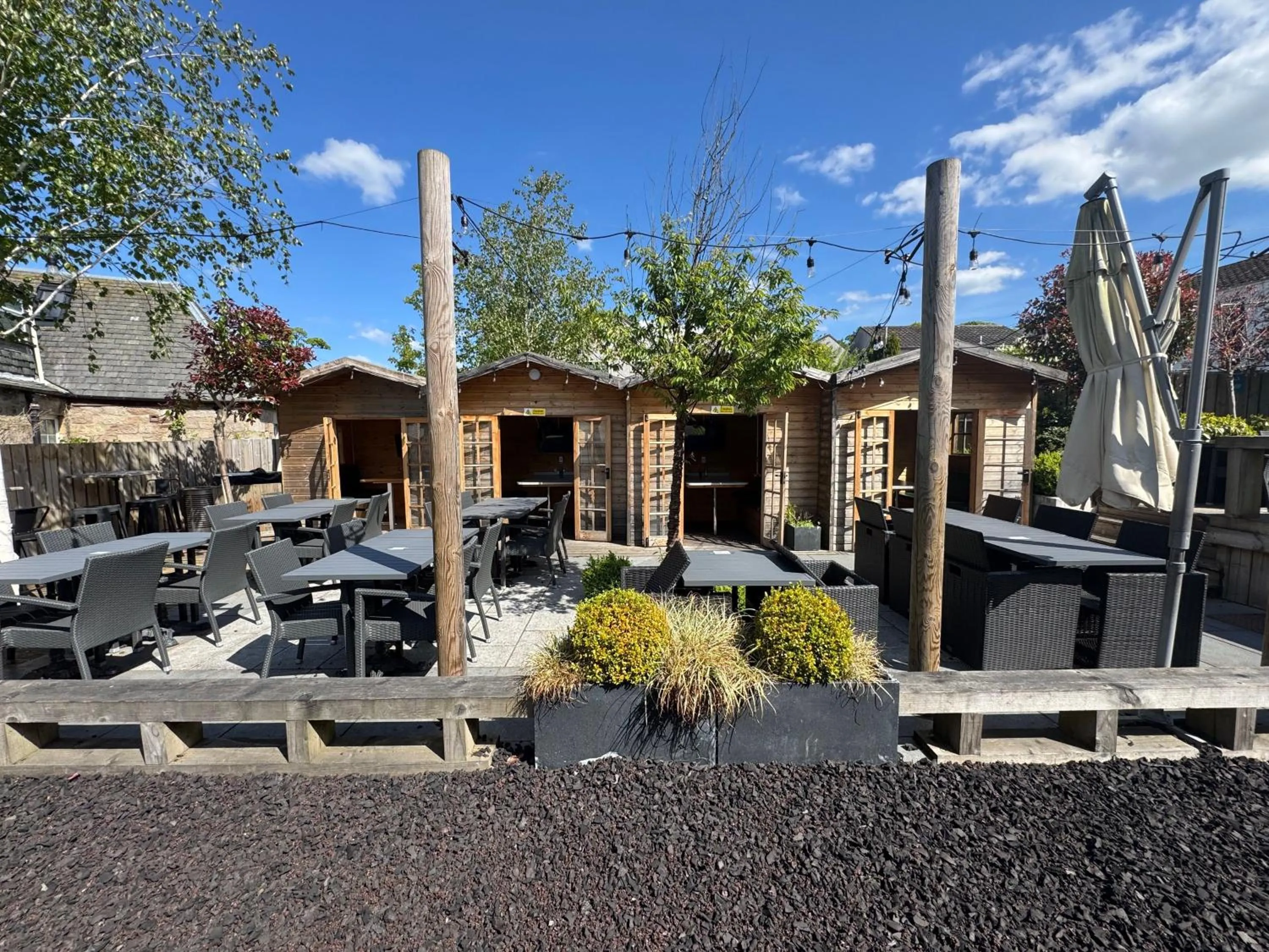 Garden in The Balerno Inn