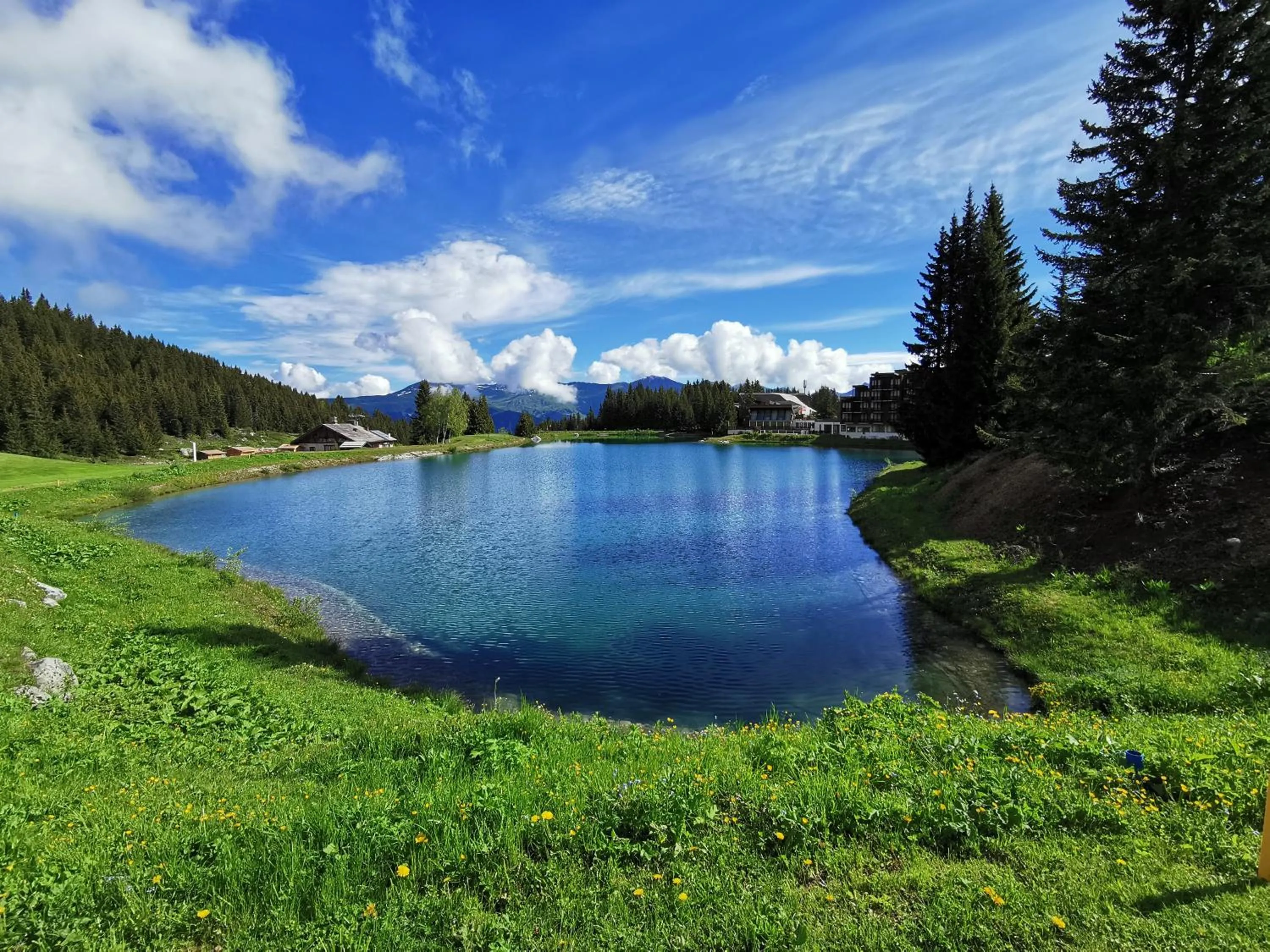 Natural landscape in Chalet Jardin d'Angèle Chambres d'hôtes