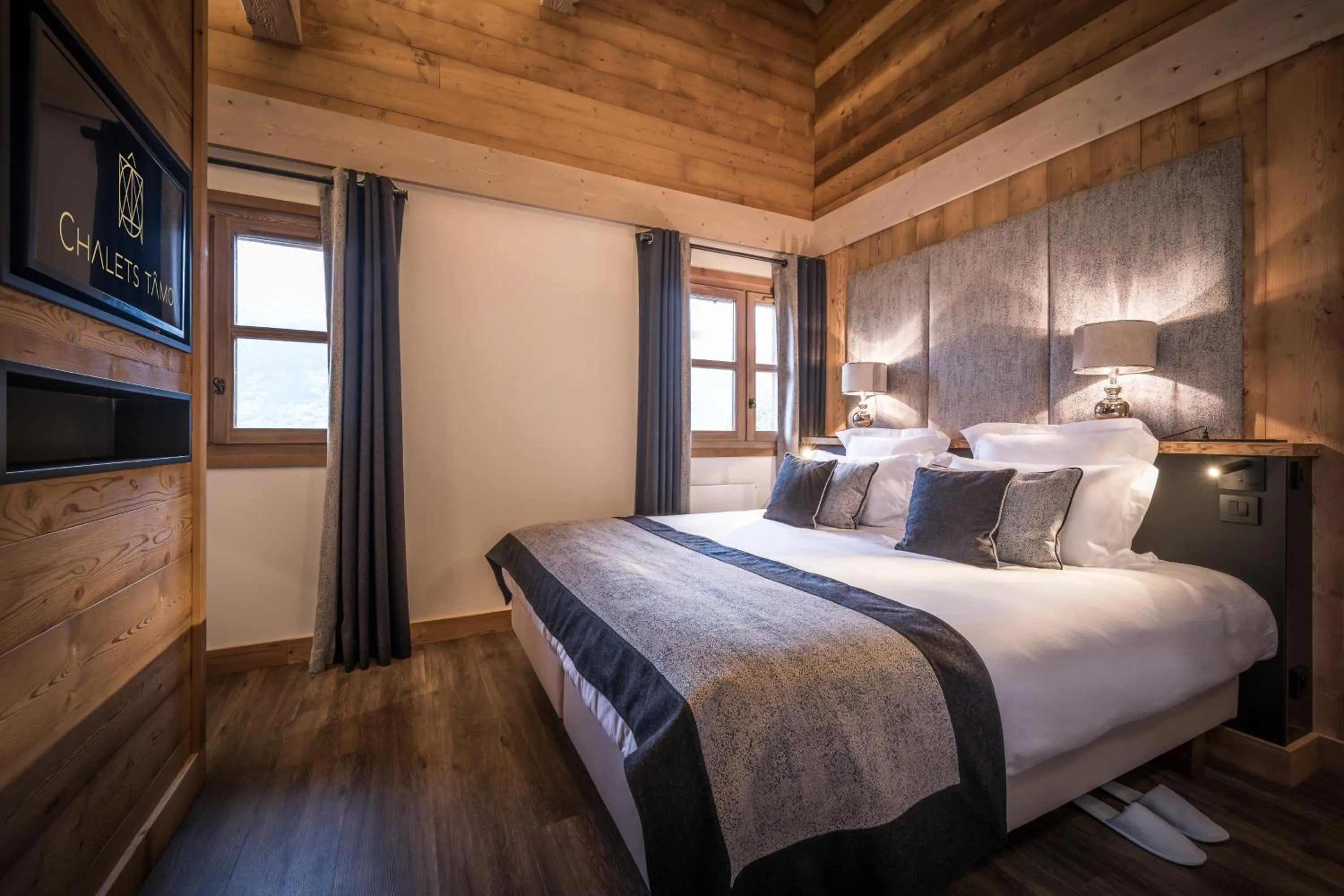 Bedroom in Chalet Jardin d'Angèle Chambres d'hôtes