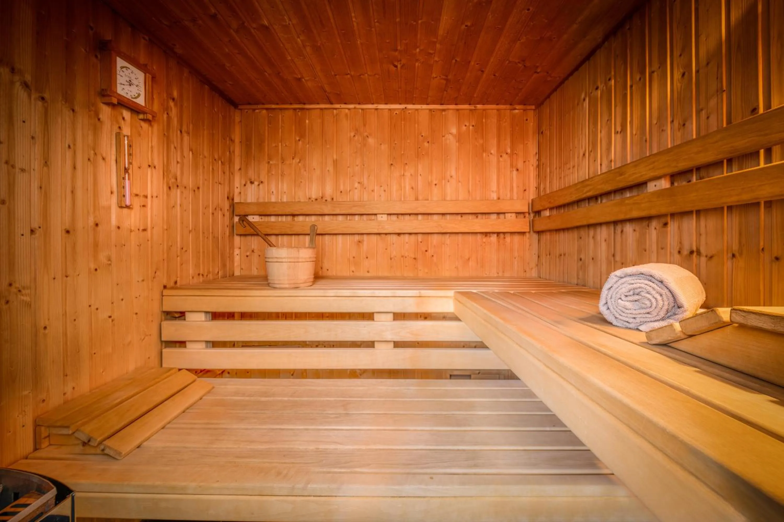 Sauna in Chalet Jardin d'Angèle Chambres d'hôtes