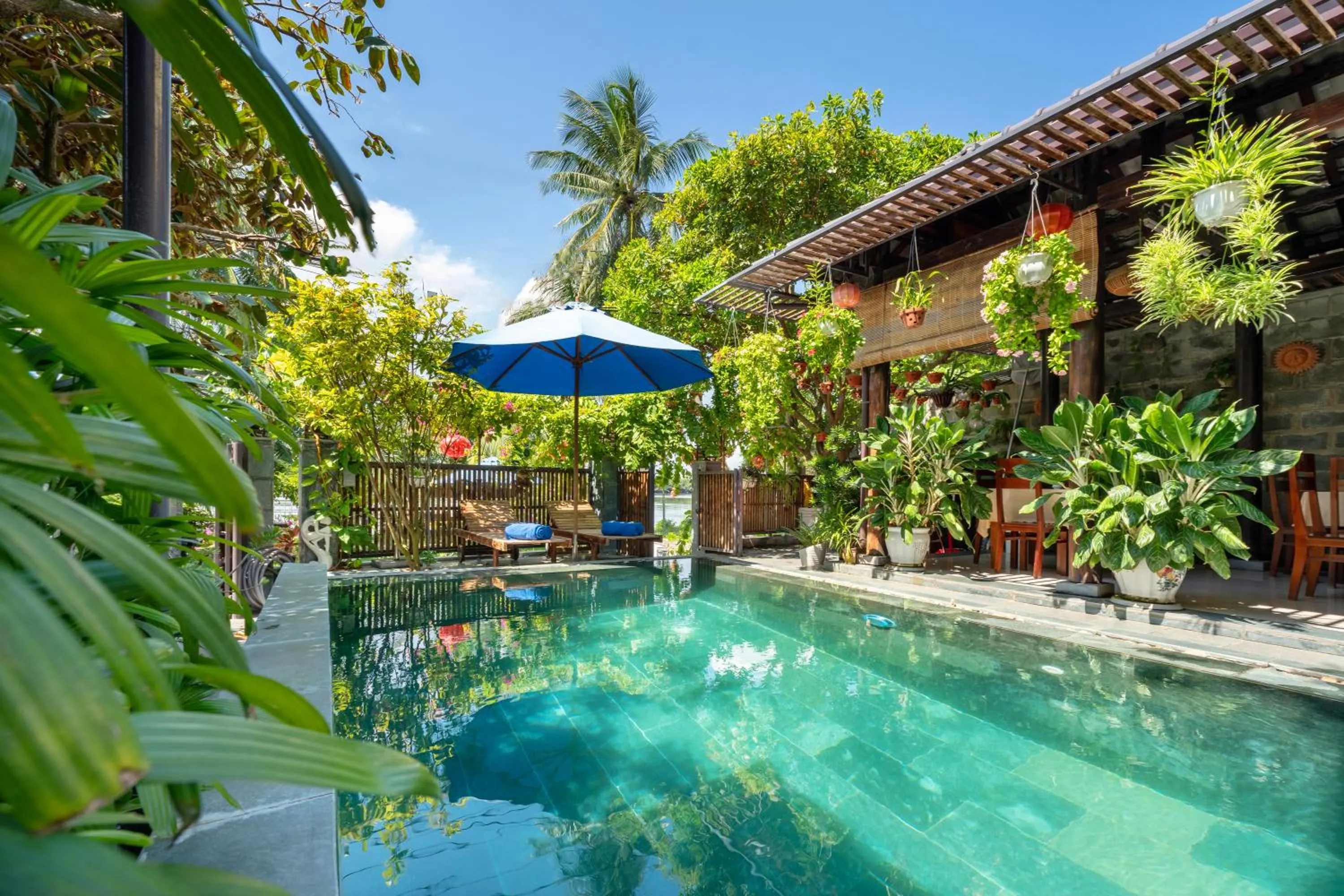 Swimming pool in Sands River Hoi An Villa