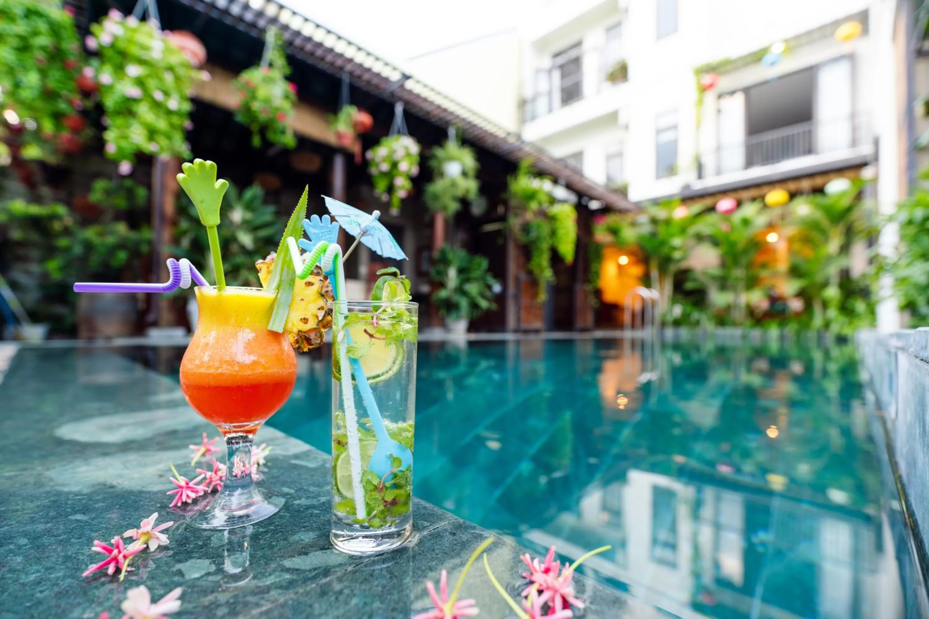 Swimming pool in Sands River Hoi An Villa