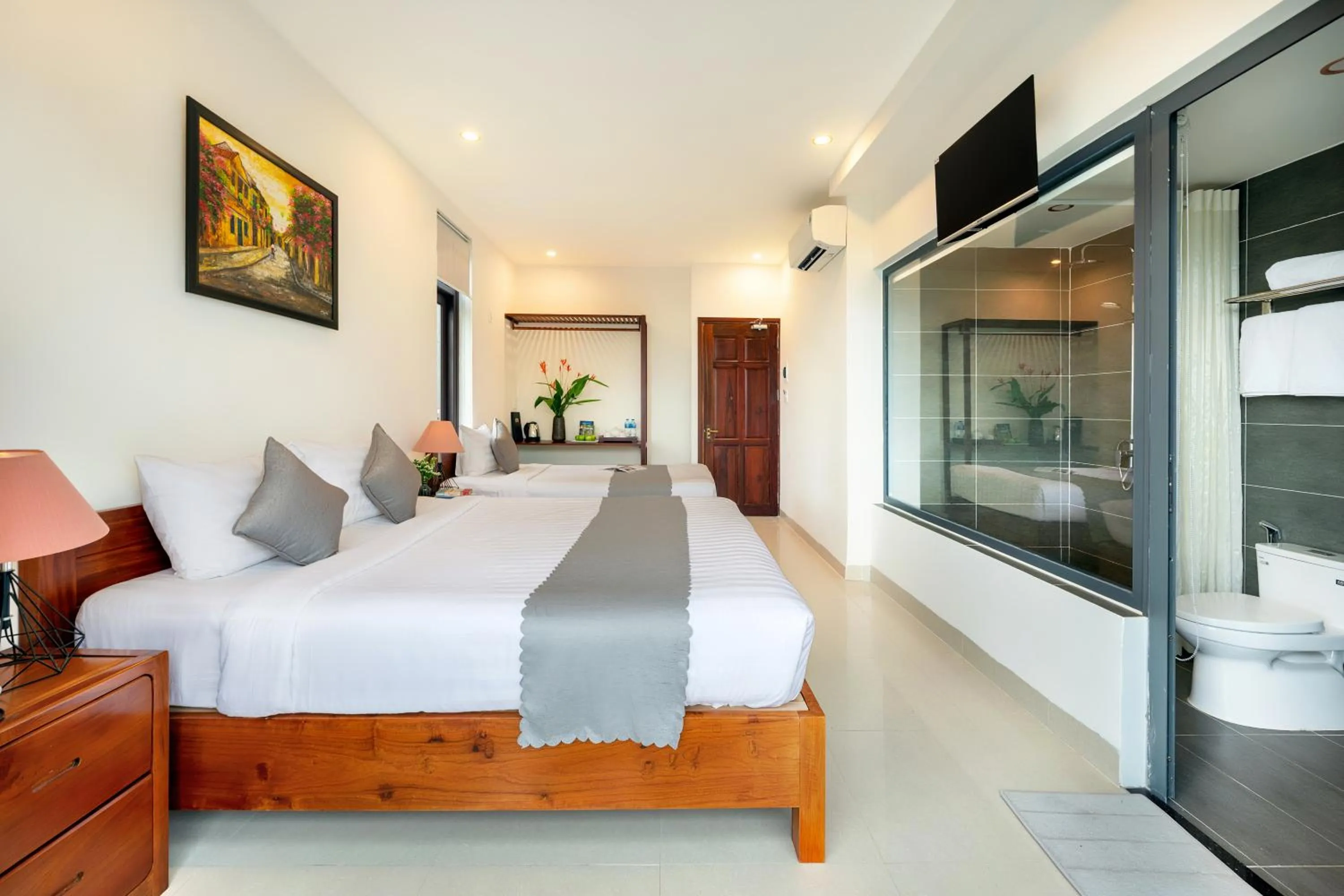 Photo of the whole room, Bed in Sands River Hoi An Villa