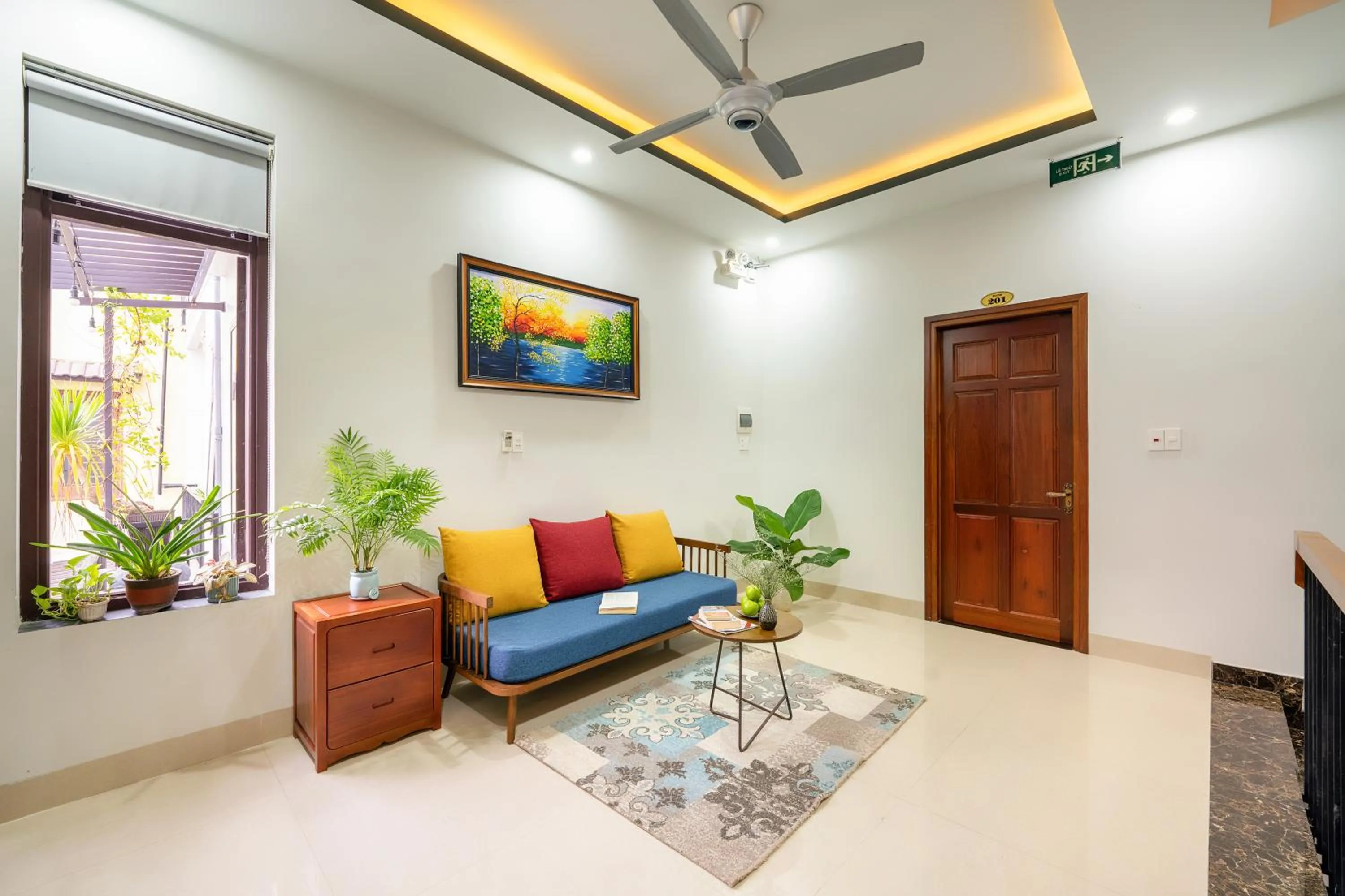 Living room in Sands River Hoi An Villa