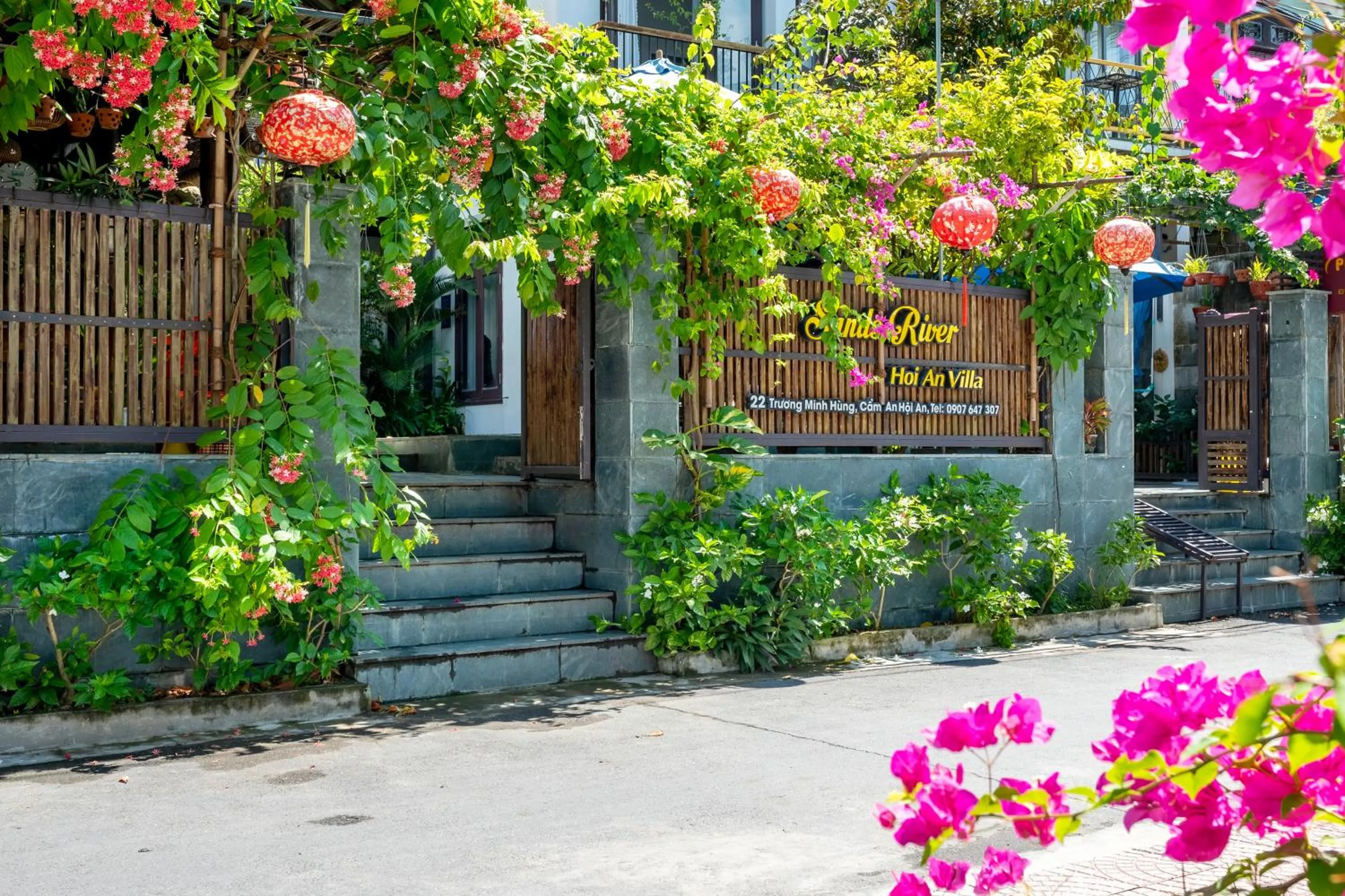Facade/entrance in Sands River Hoi An Villa