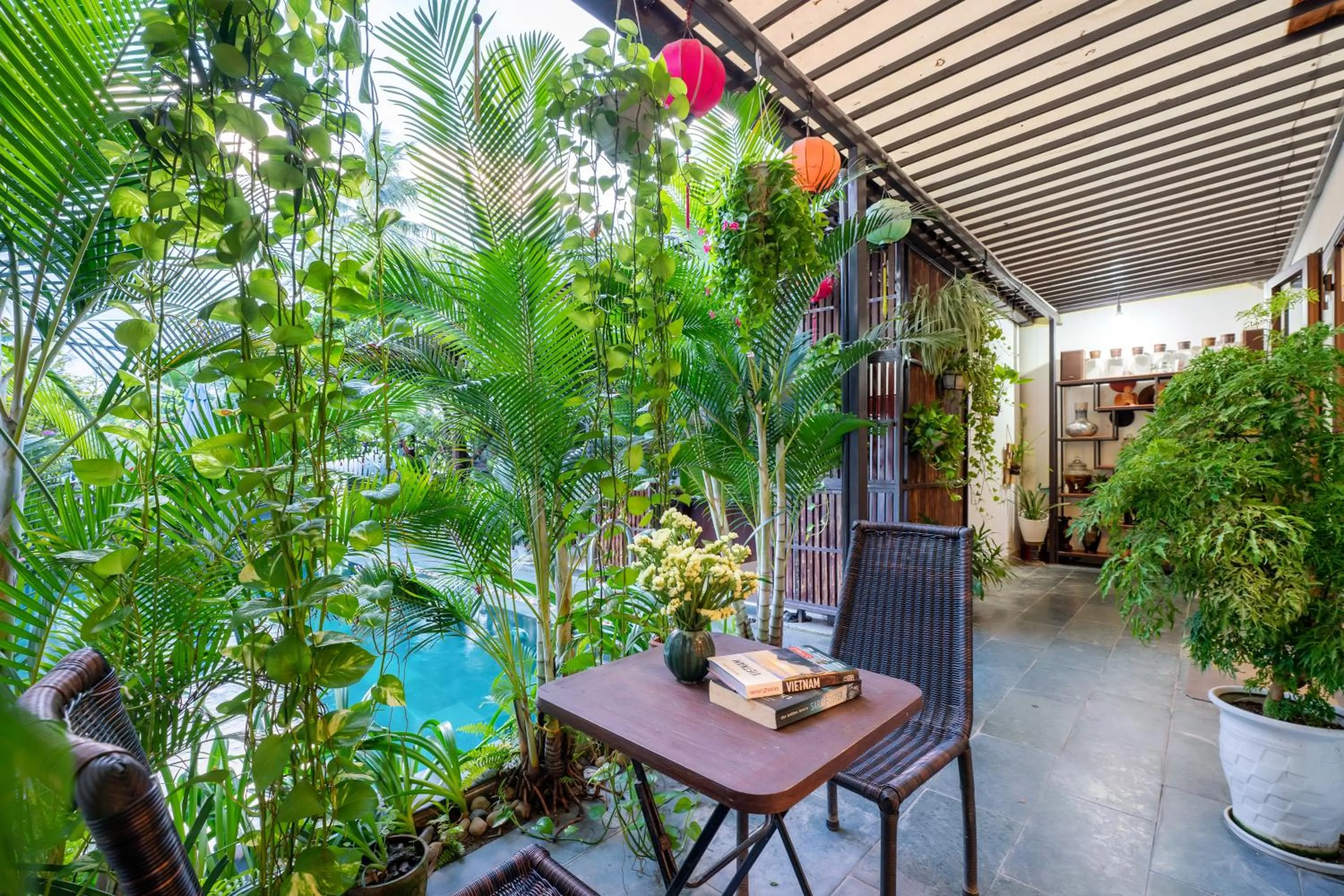 Patio in Sands River Hoi An Villa