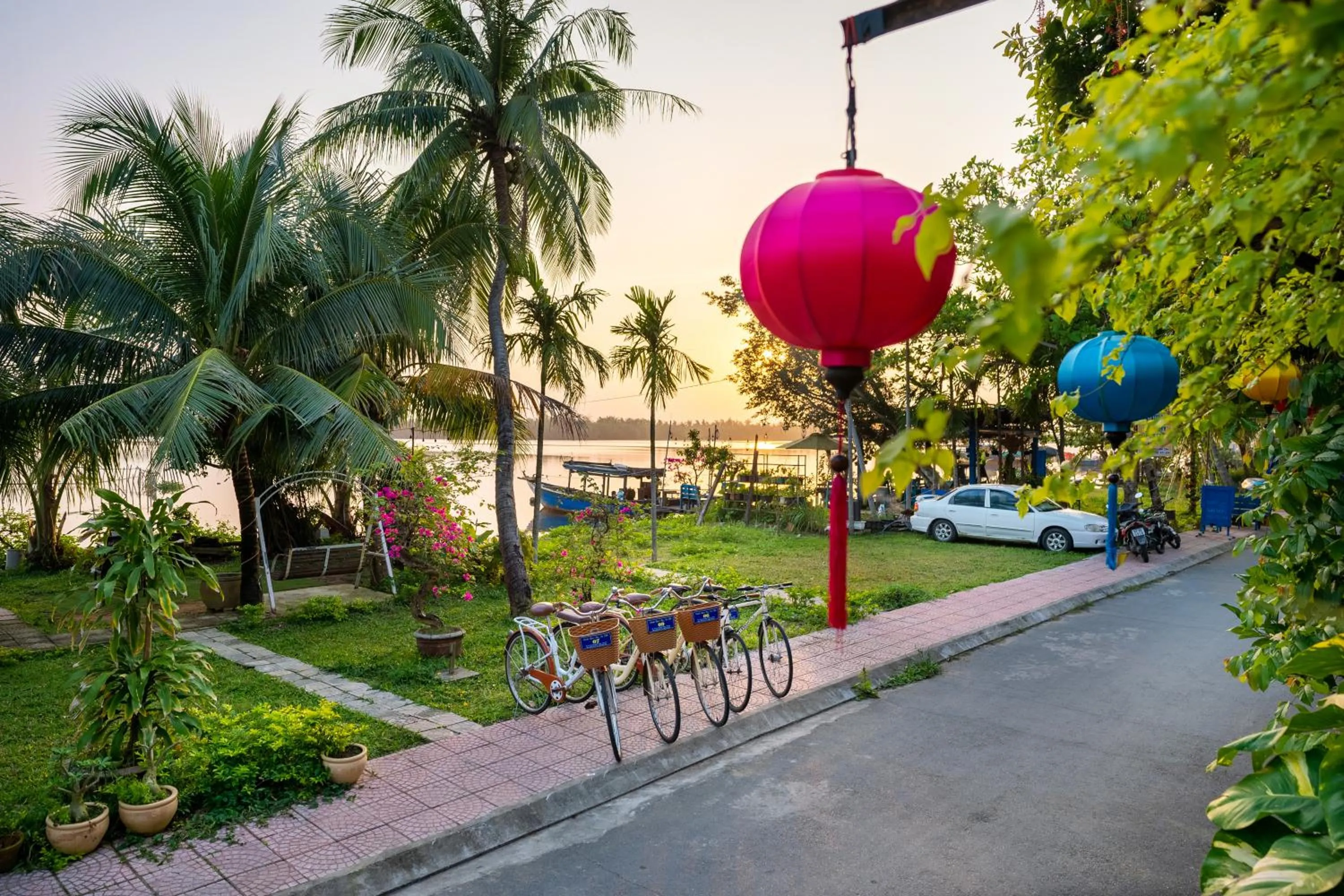 Garden in Sands River Hoi An Villa