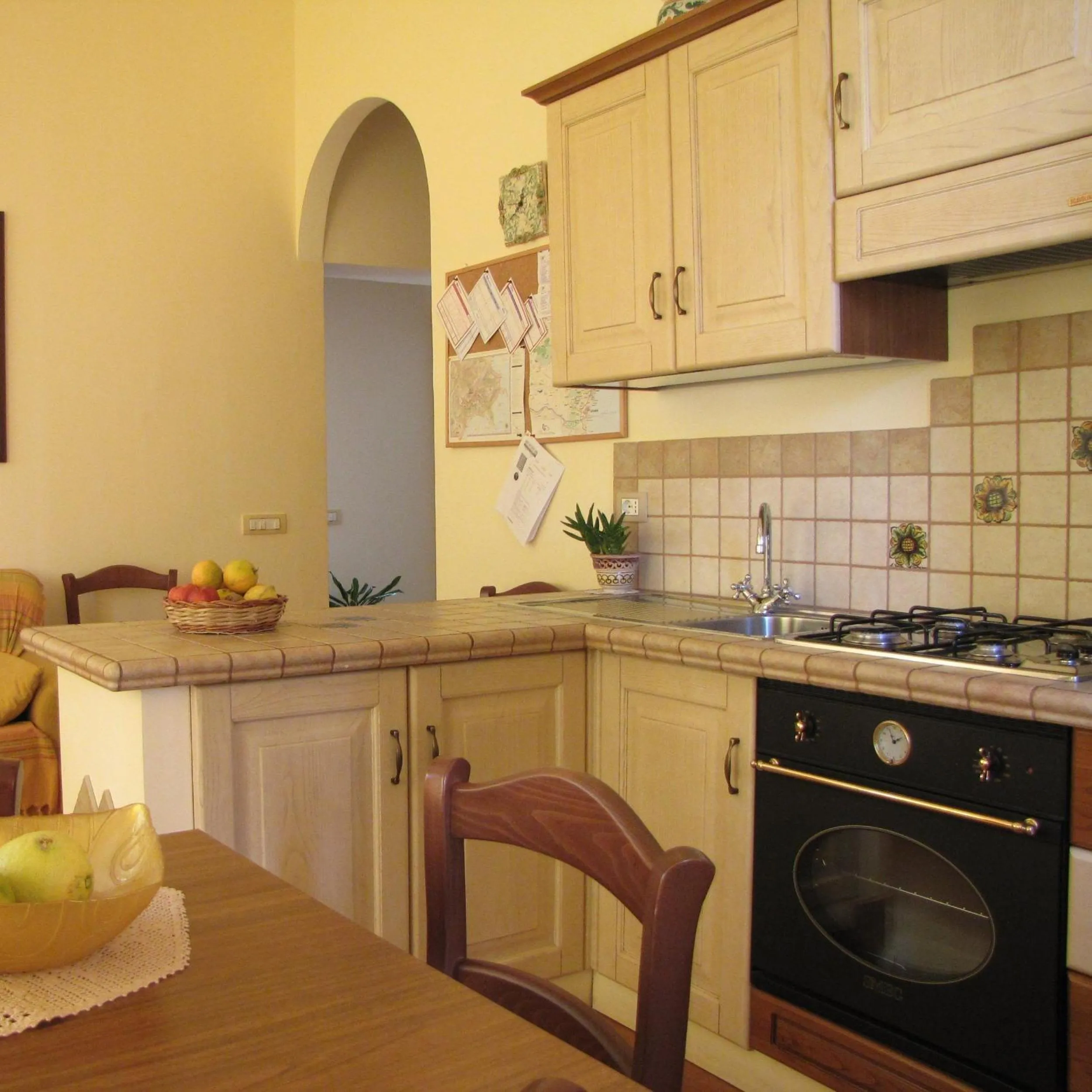 Kitchen or kitchenette in B&B Agon