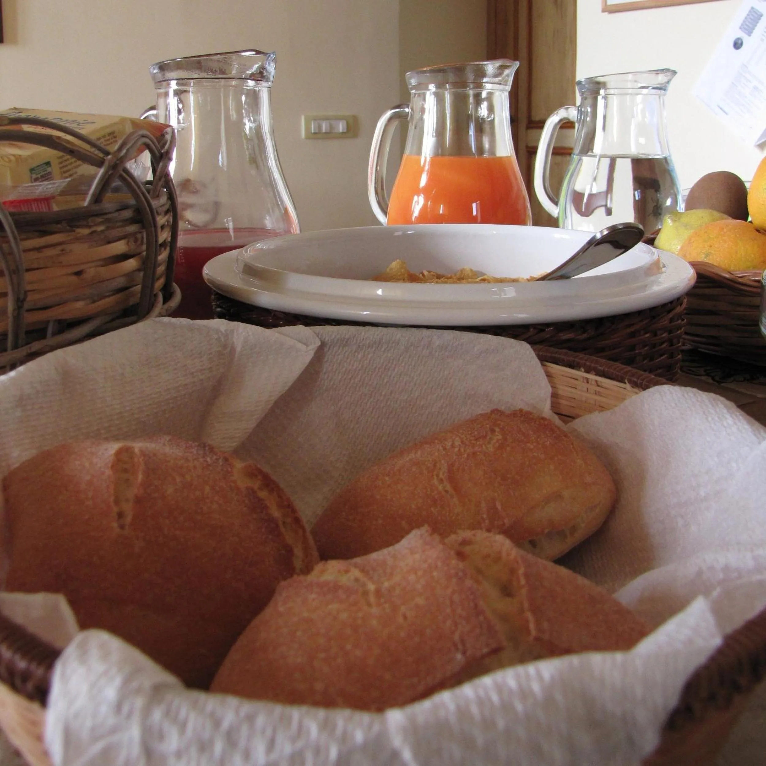 Food and drinks in B&B Agon