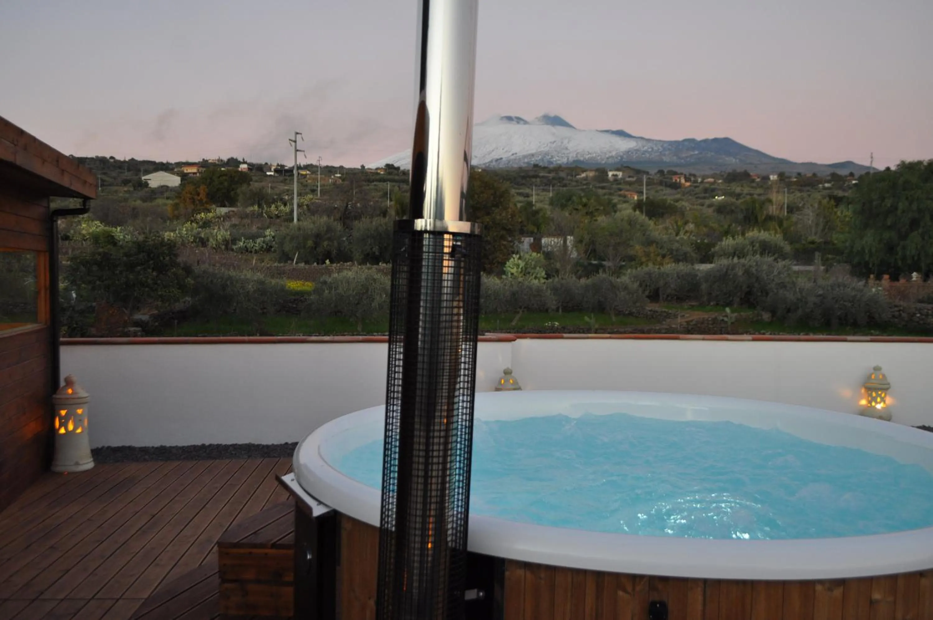 Hot Tub in Agri Art Croce Vallone