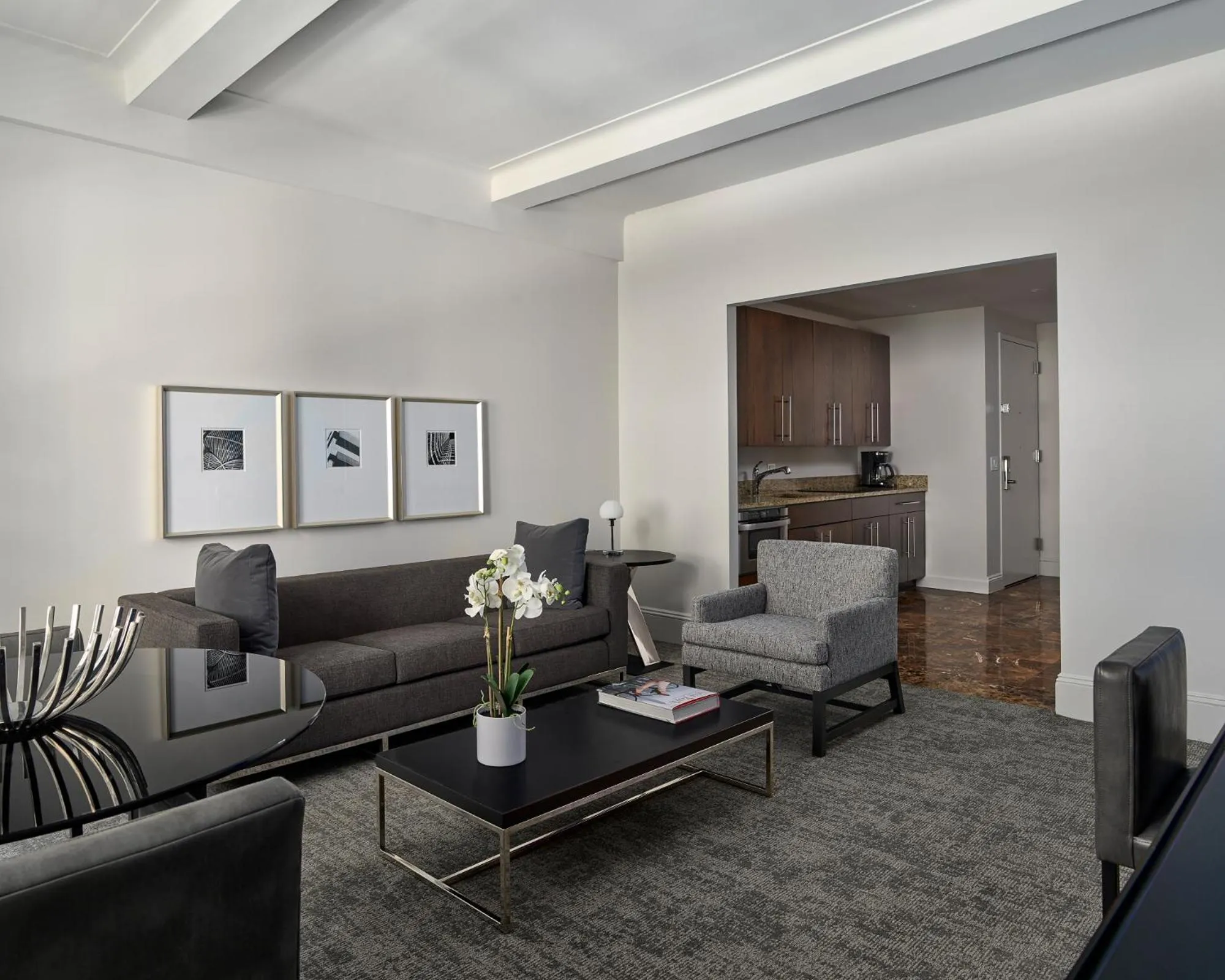 Living room in AKA Central Park