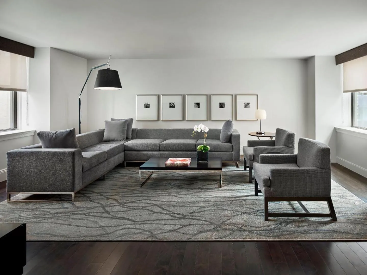 Living room in AKA Central Park