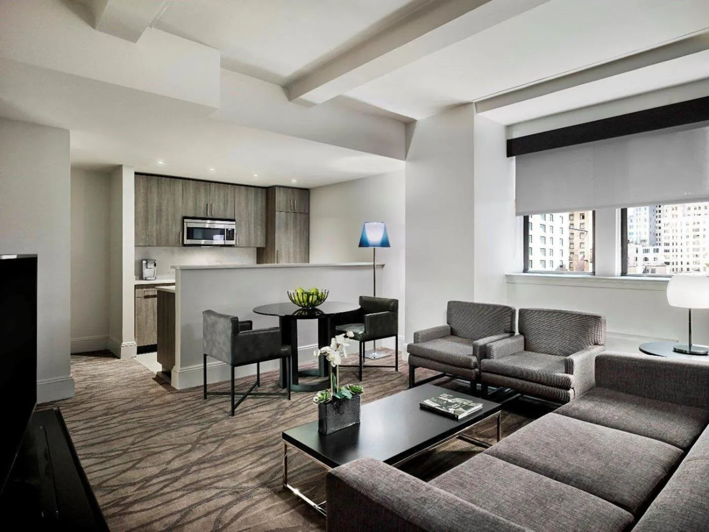 Living room in AKA Central Park