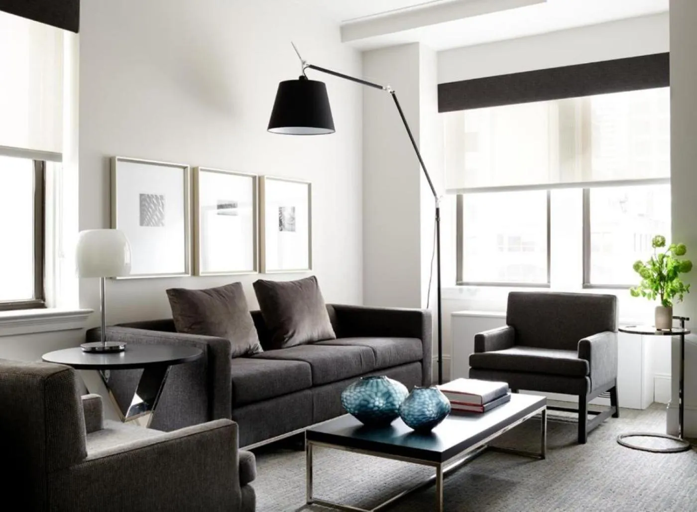 Living room in AKA Central Park