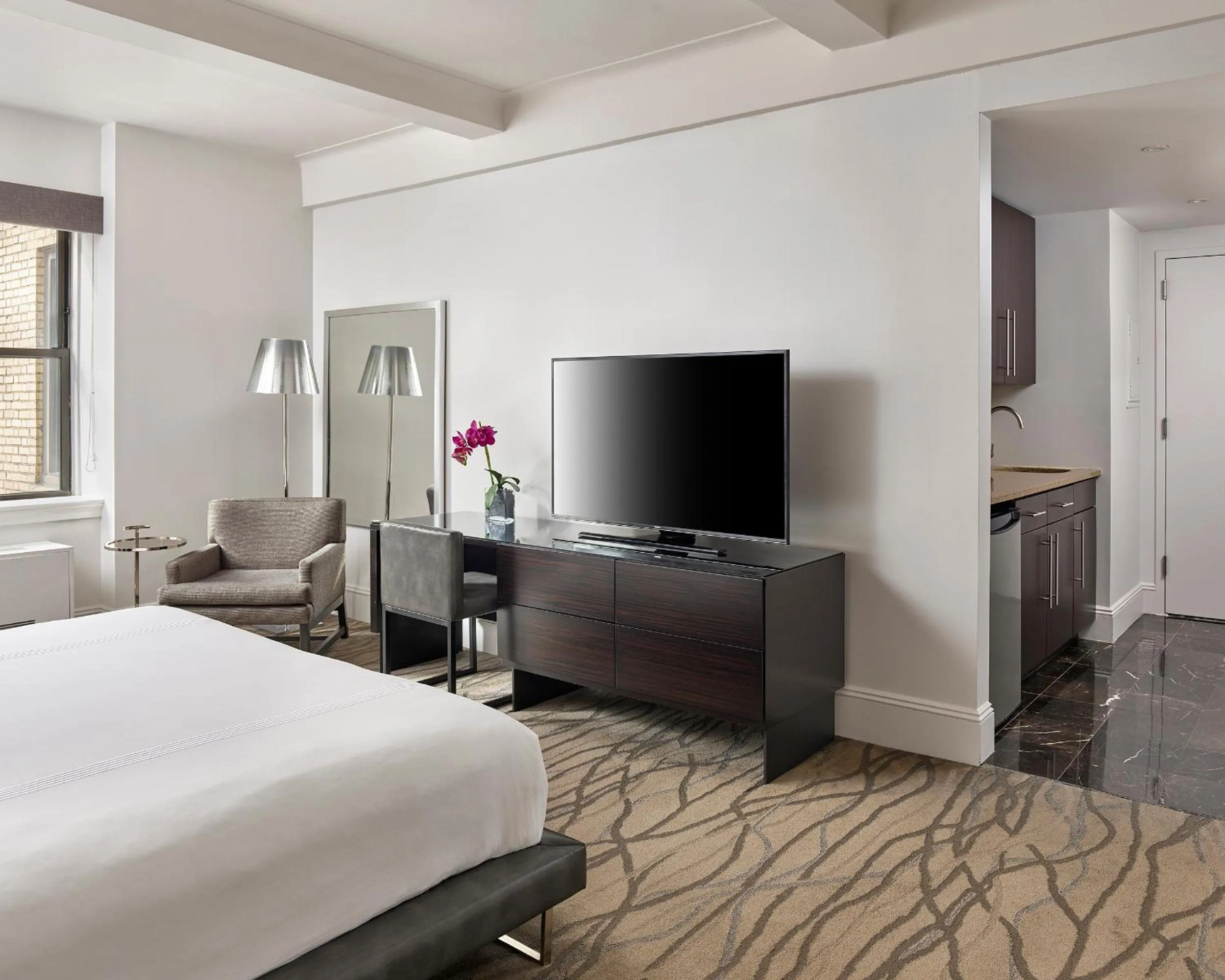 Bedroom, Bed in AKA Central Park