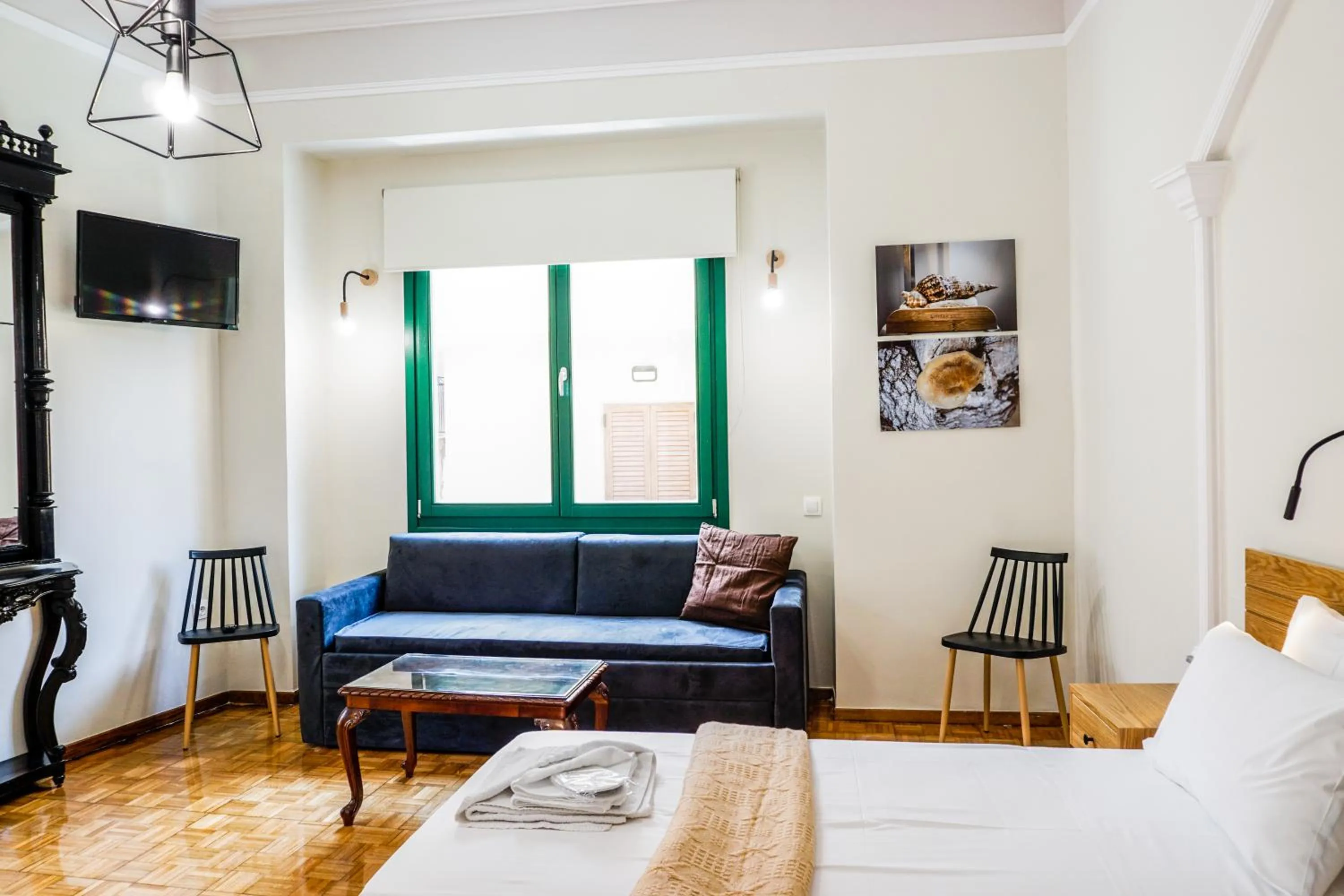 Seating area in Ink Hotels Phos