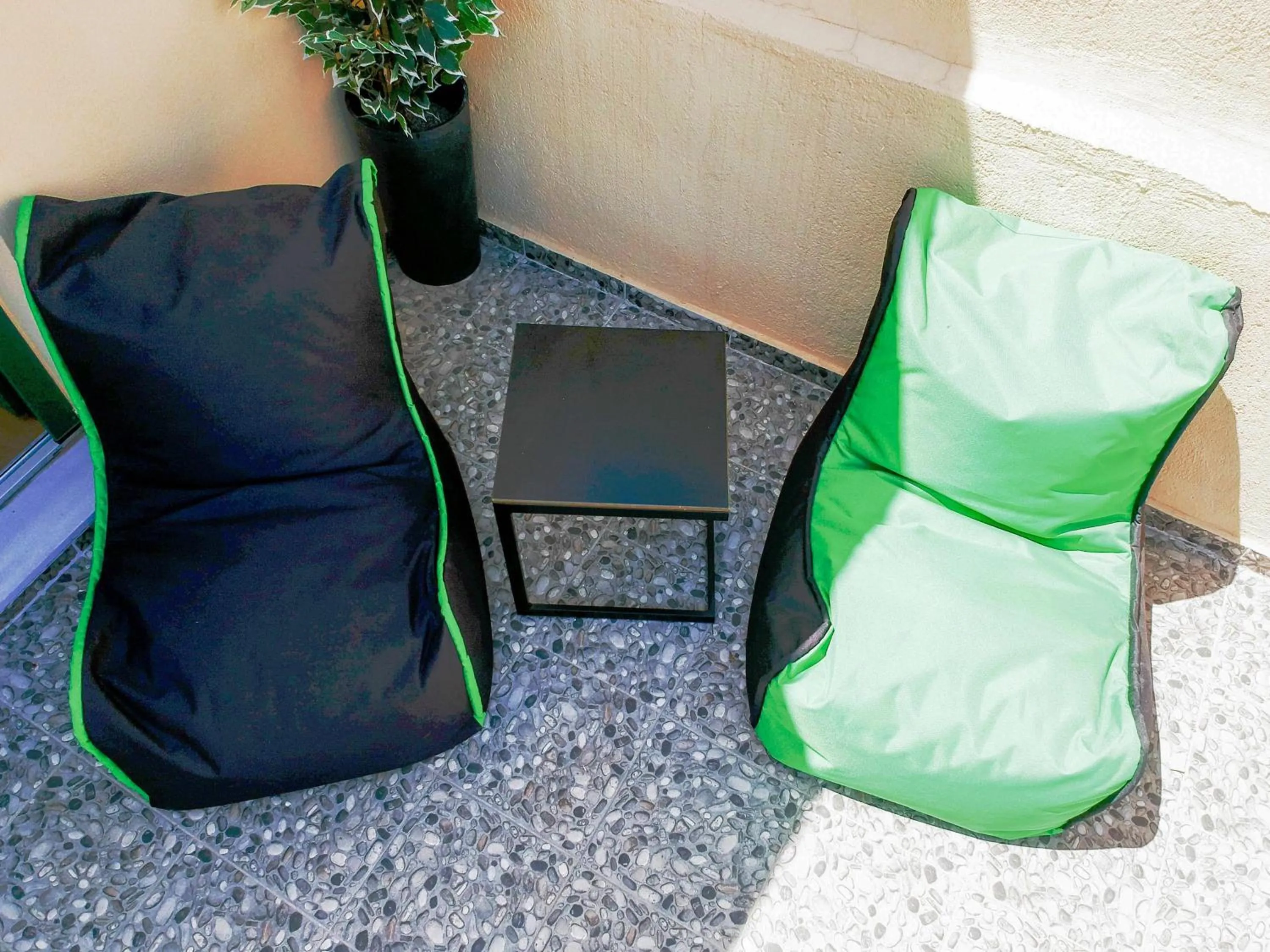 Seating area in Ink Hotels Phos