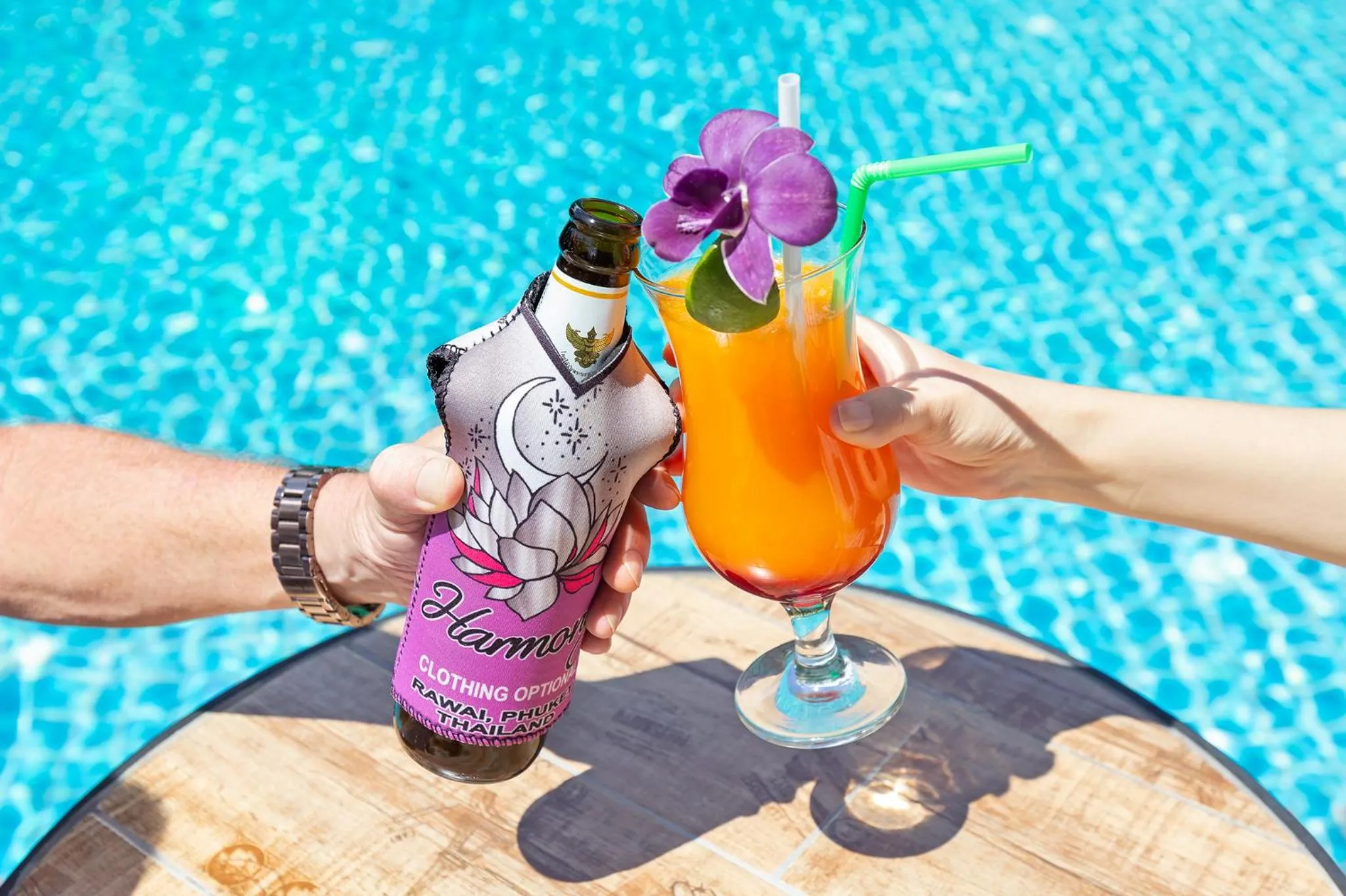 Harmony Naturist Resort Rawai Phuket 18yr minimum age only nudist nake d FKK