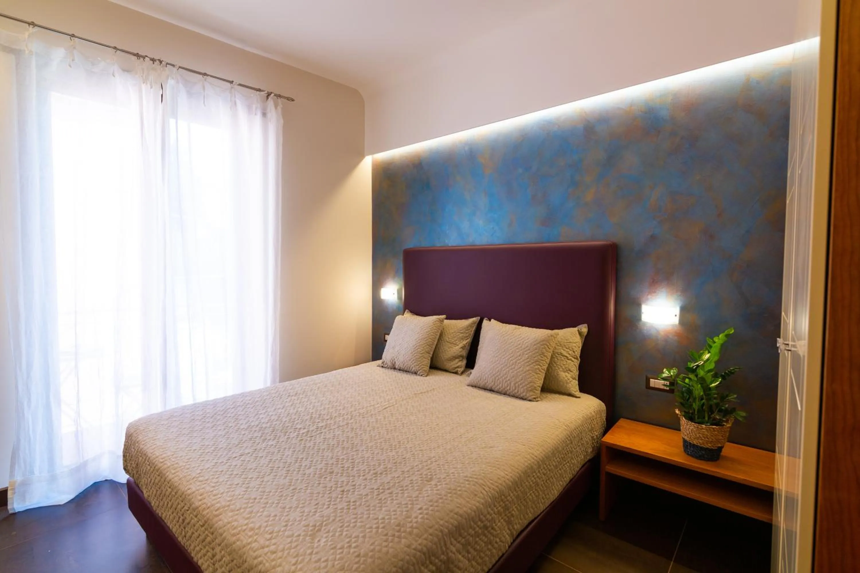 Bed in Il Melograno Relais