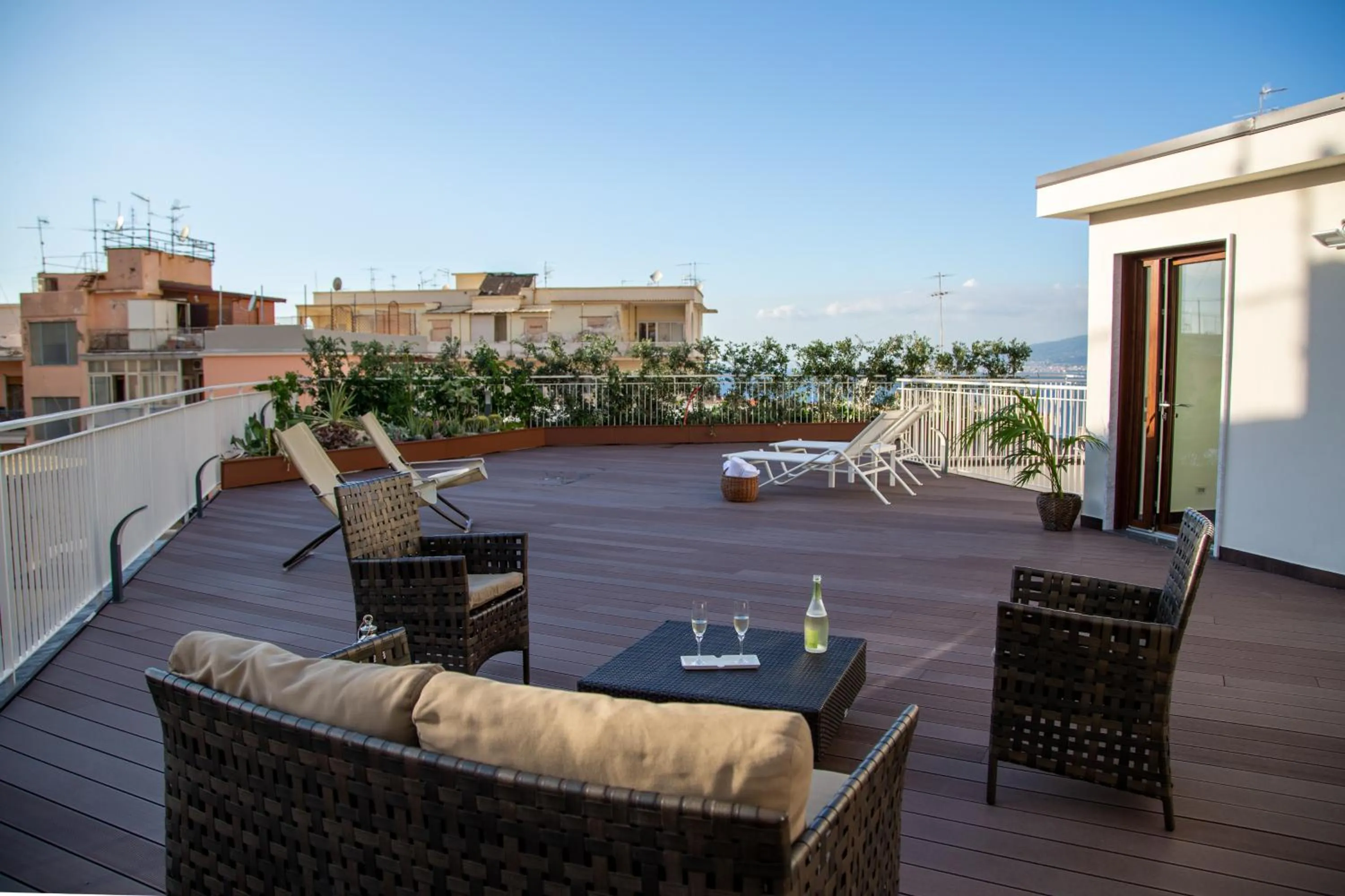 Balcony/Terrace in Il Melograno Relais