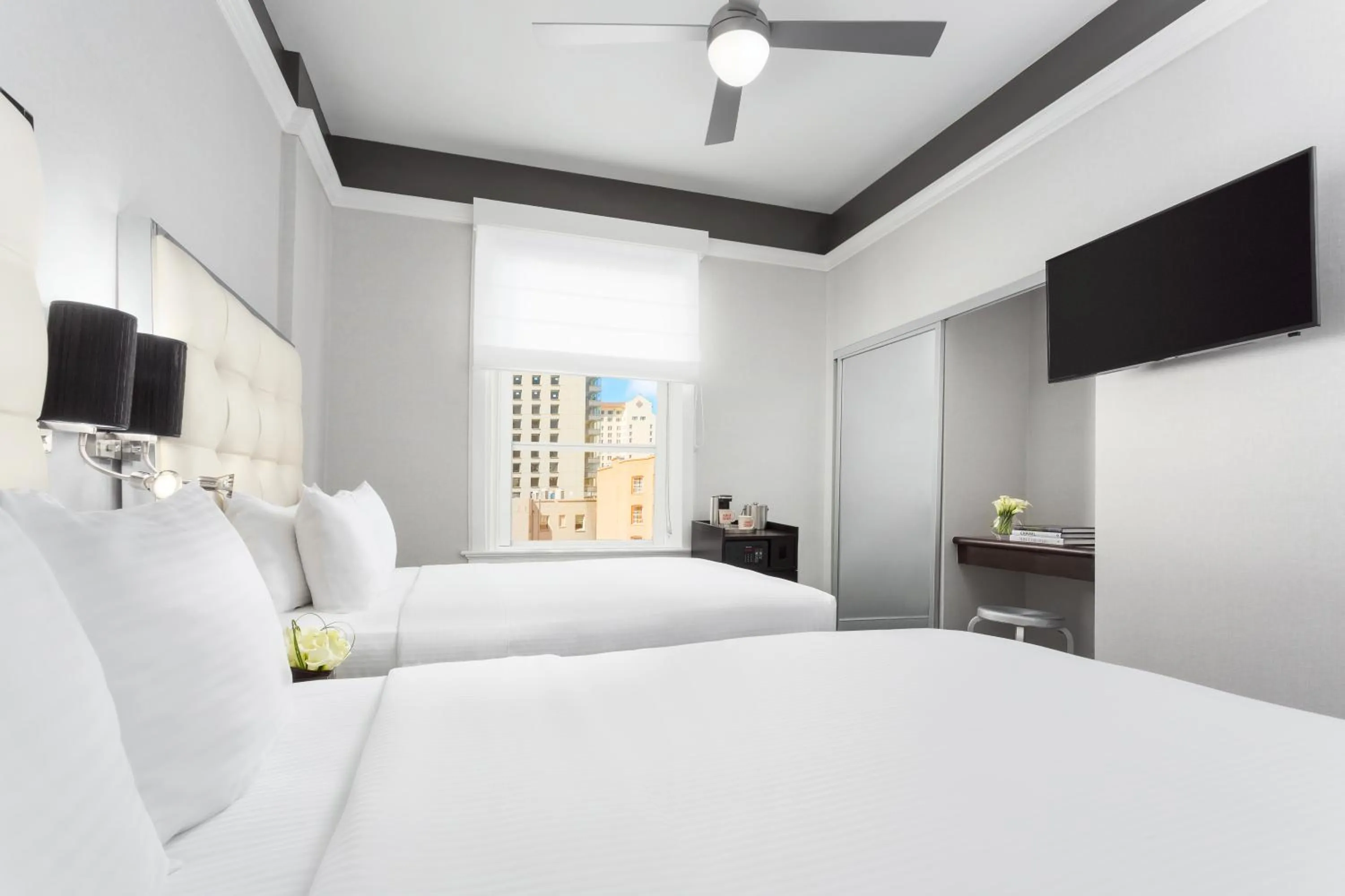 Bed in Hotel Union Square San Francisco