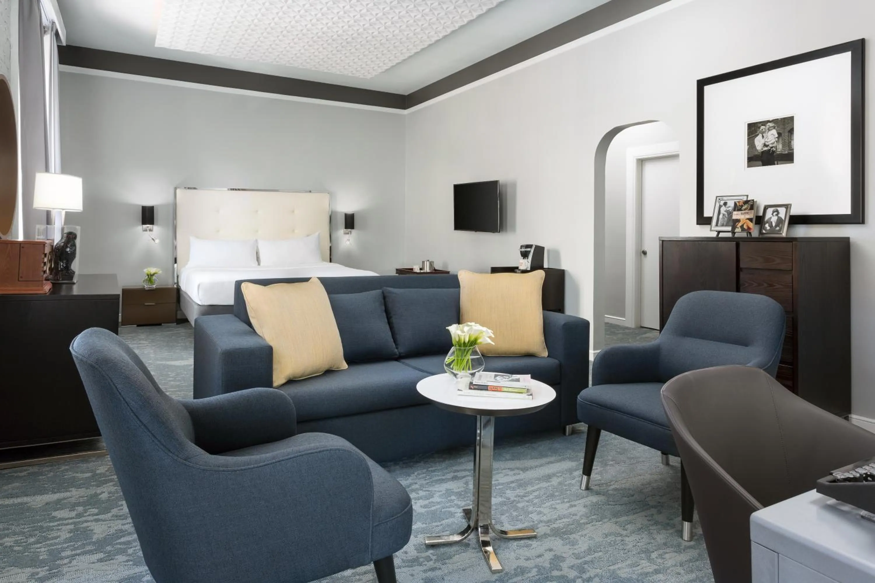 Seating Area in Hotel Union Square San Francisco