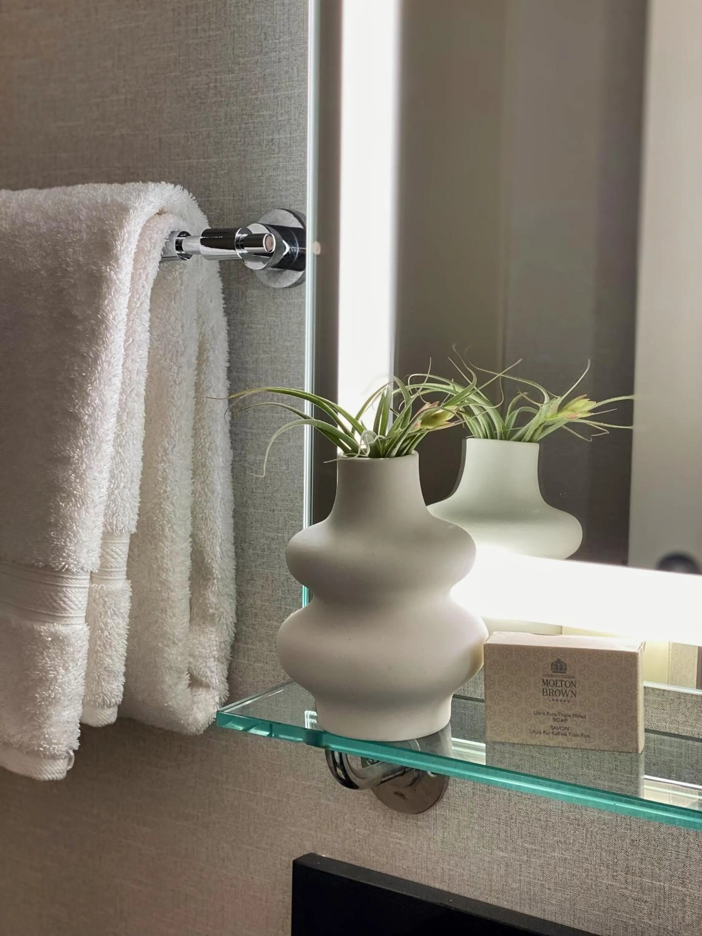 Bathroom in Aura Hotel Times Square Newly Renovated