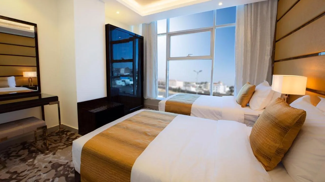 Bed in Golden Dream Hotel