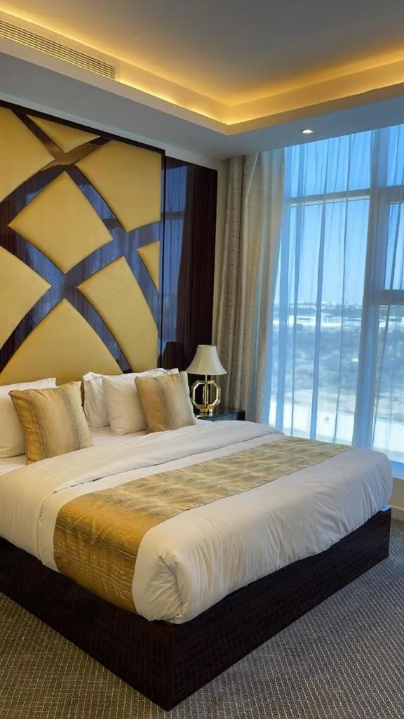 Bed in Golden Dream Hotel