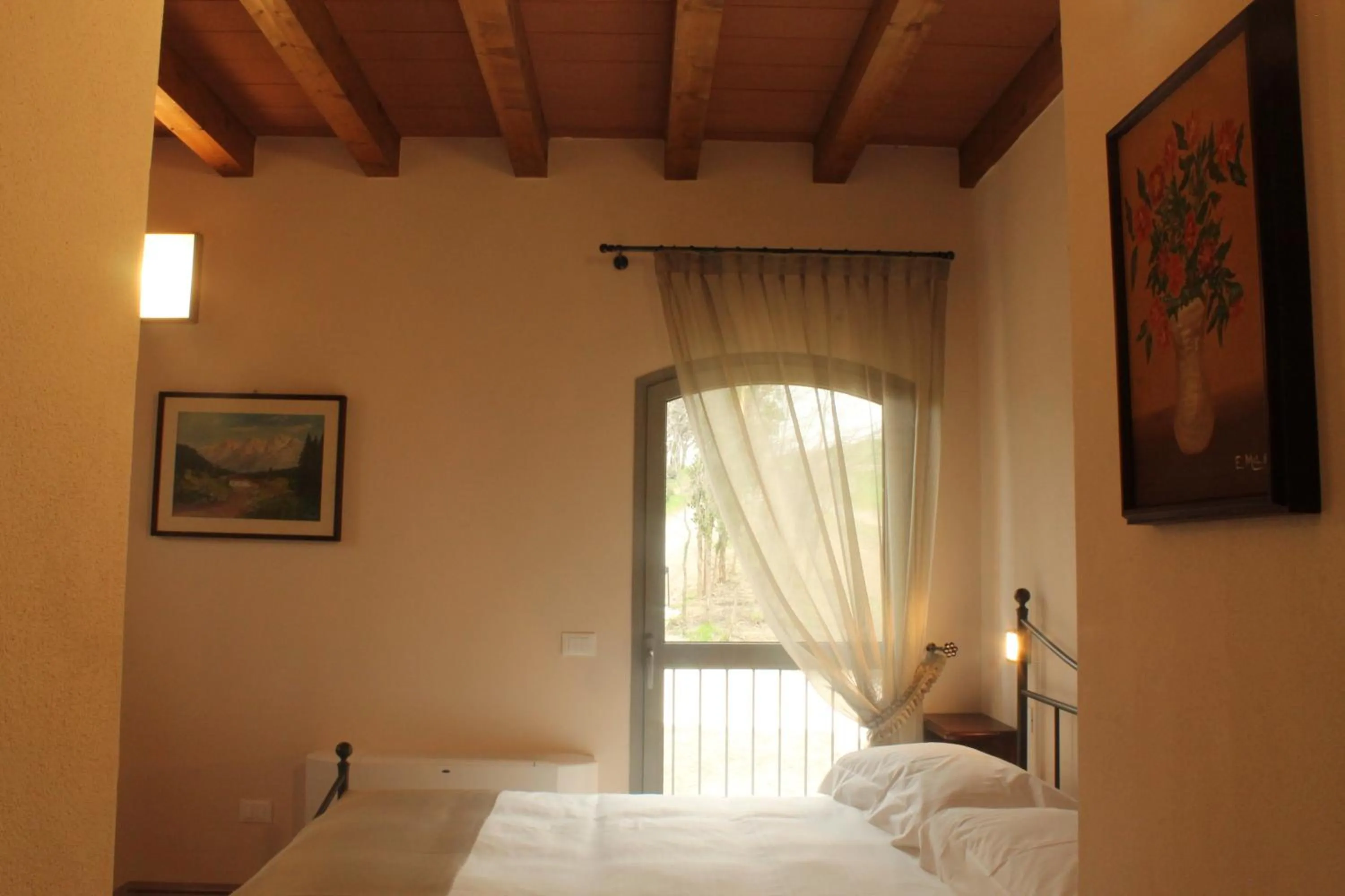 Bed in Agriturismo Ben Ti Voglio