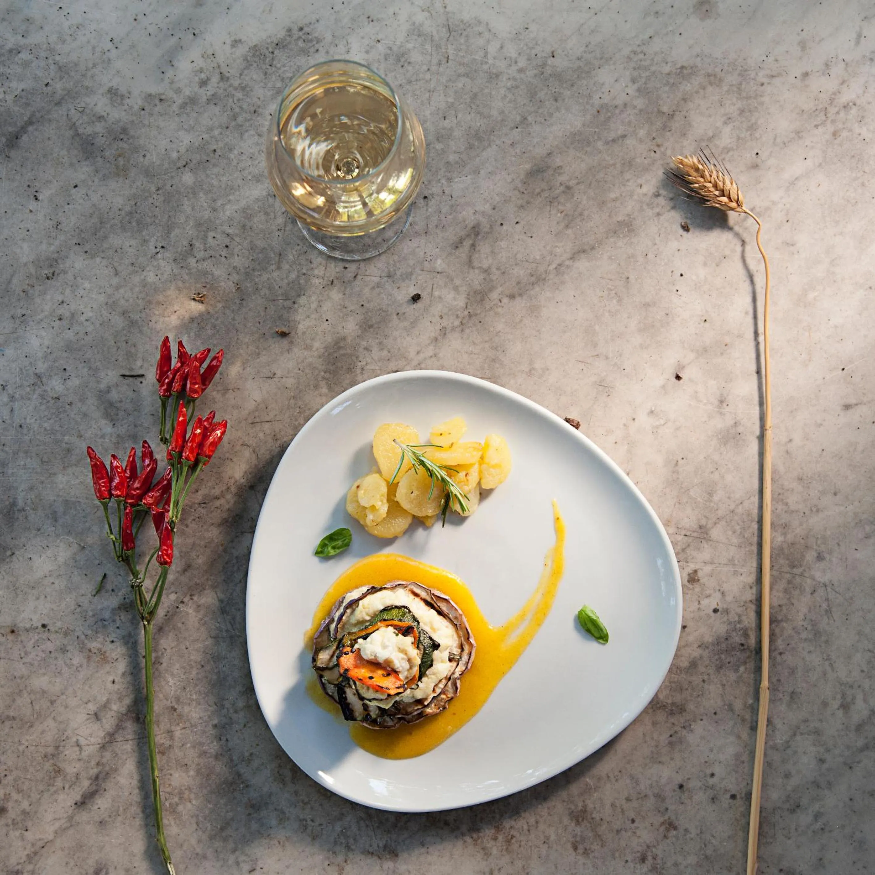 Food close-up in Azienda Agrituristica Bergi