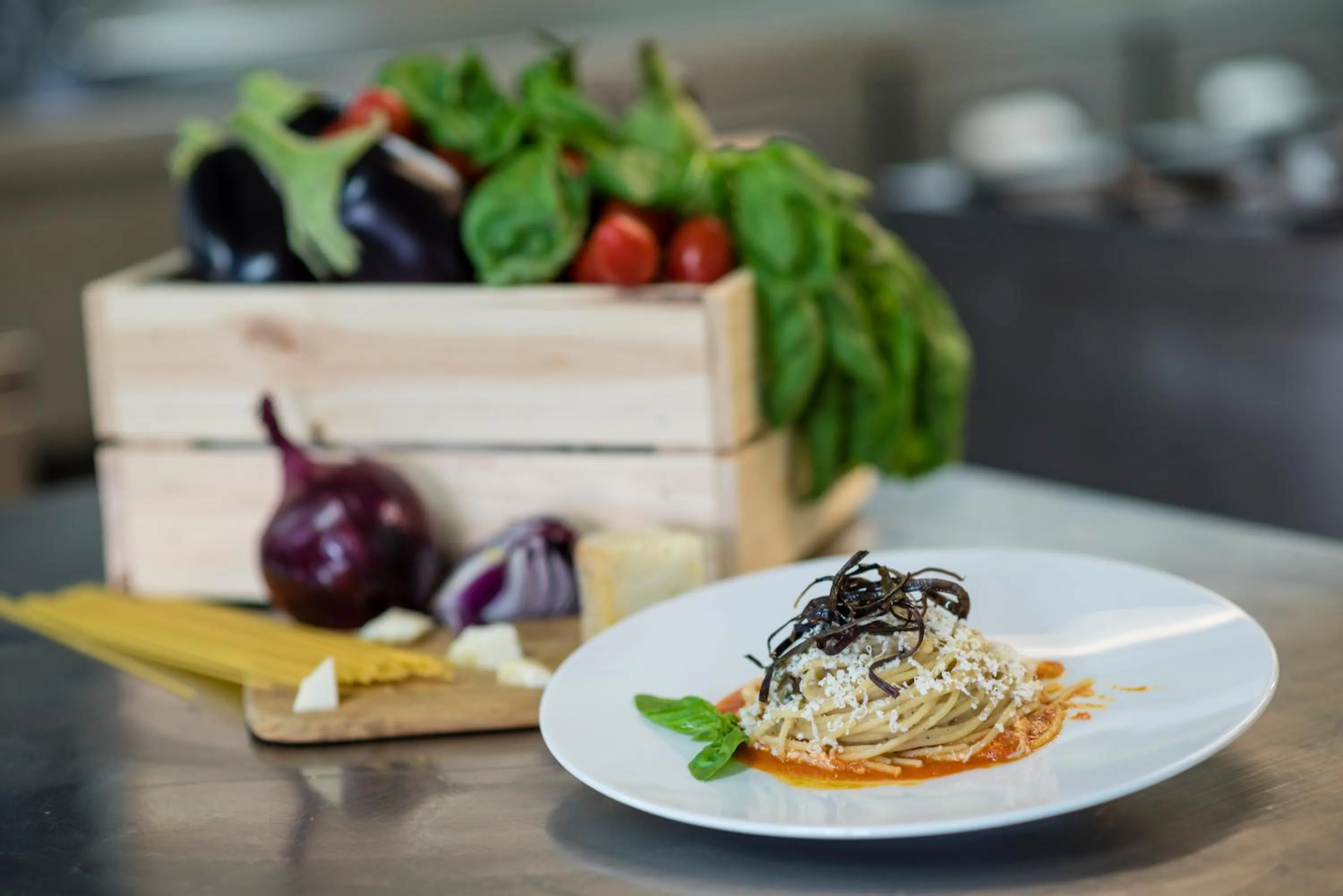 Food close-up in Azienda Agrituristica Bergi