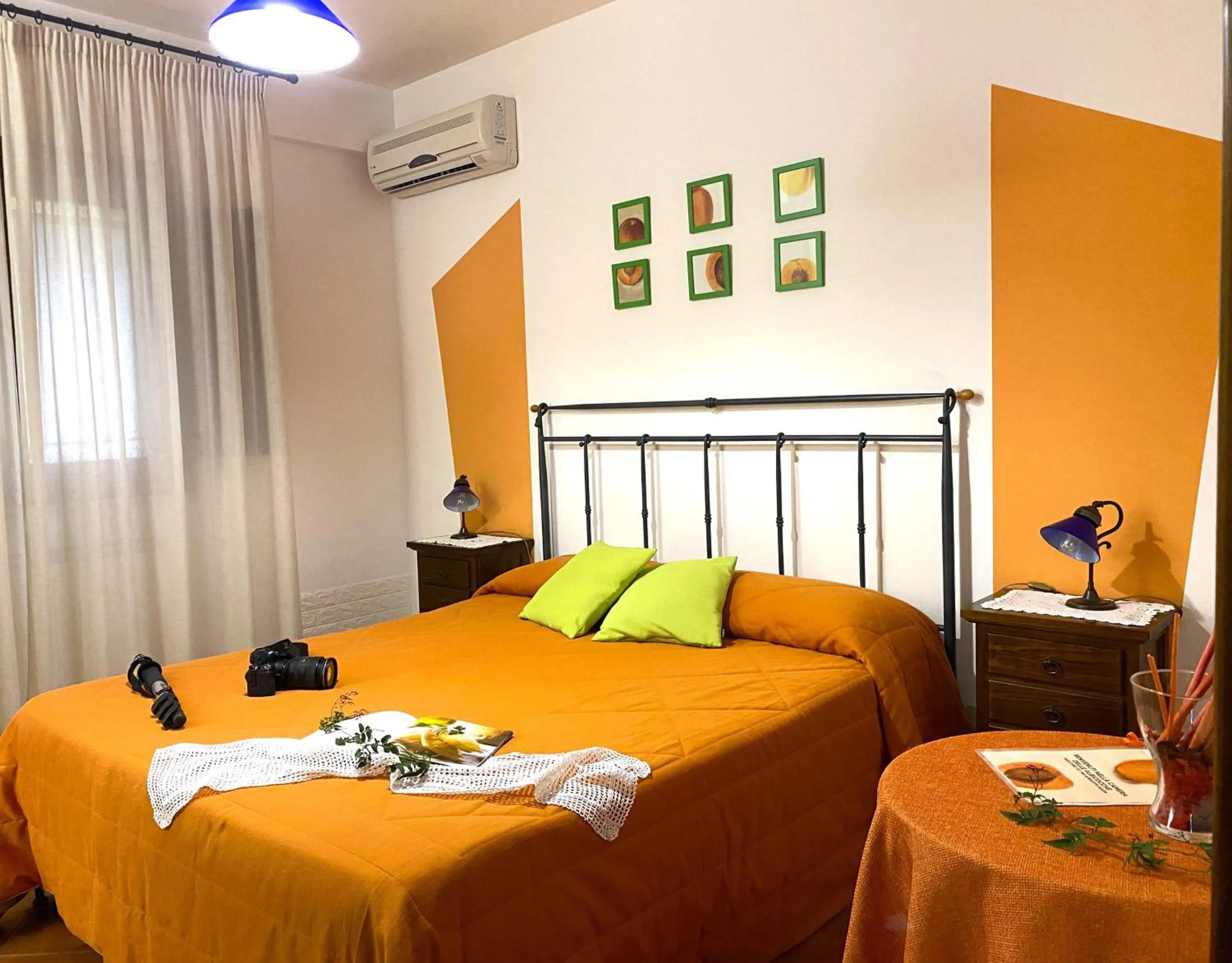 Bedroom, Bed in Azienda Agrituristica Bergi