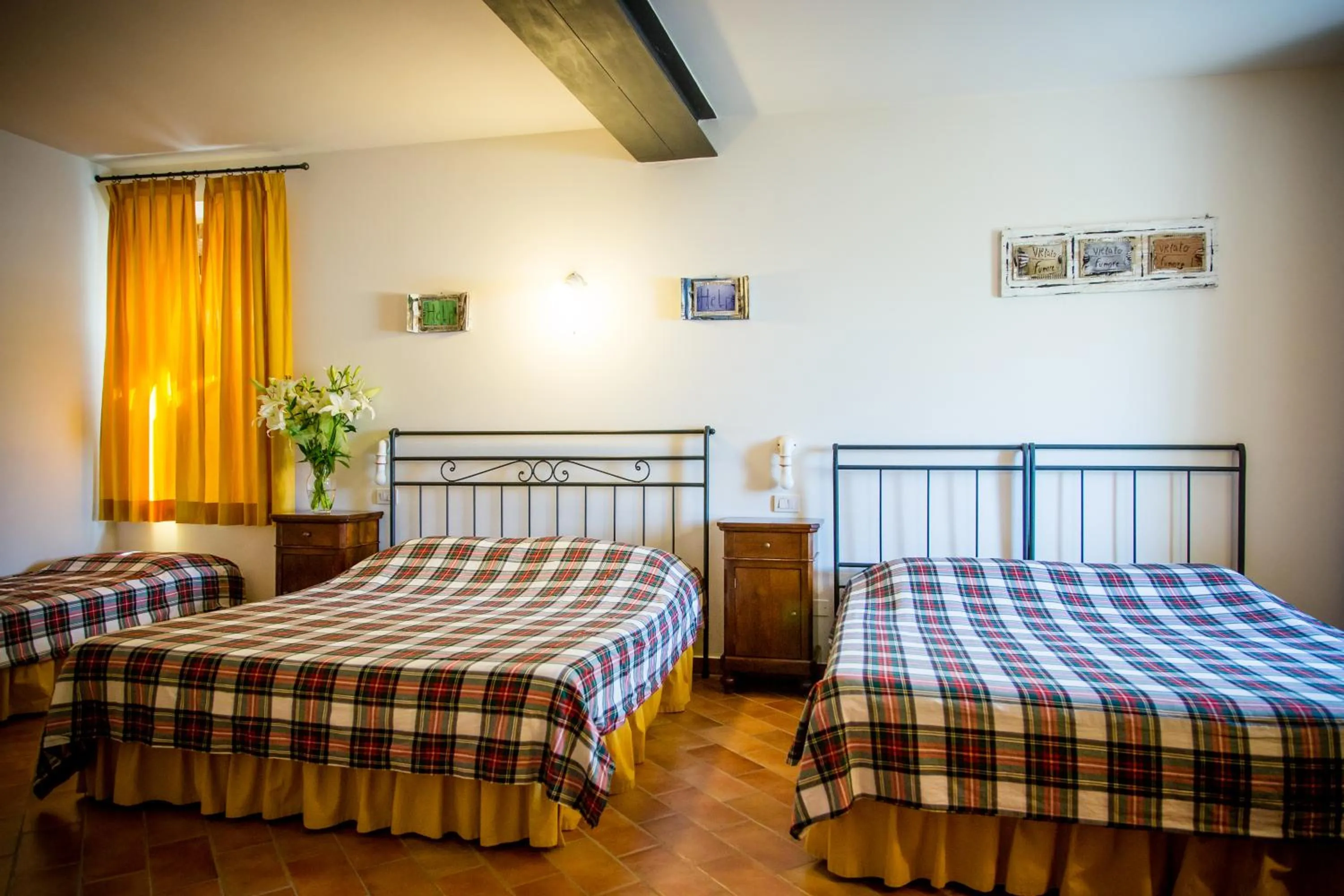 View (from property/room), Bed in Agriturismo Bosco Del Gal