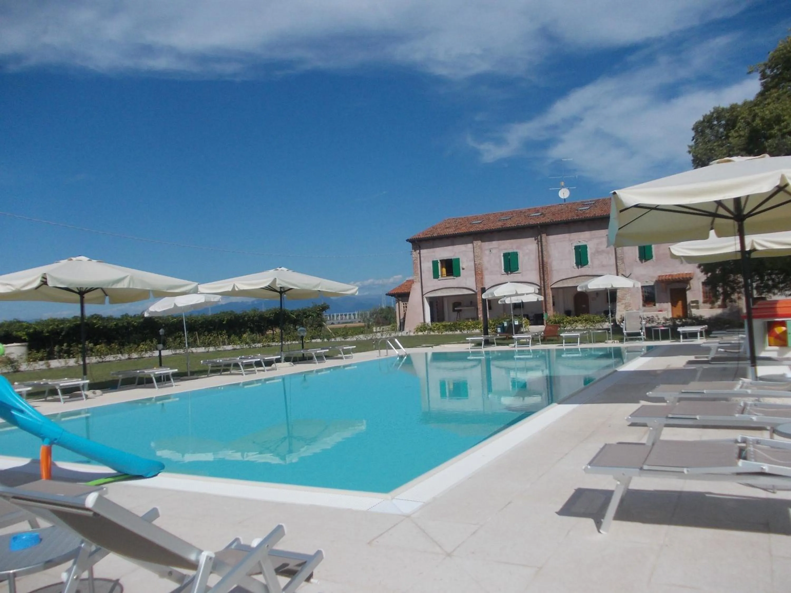 Pool view in Agriturismo Bosco Del Gal