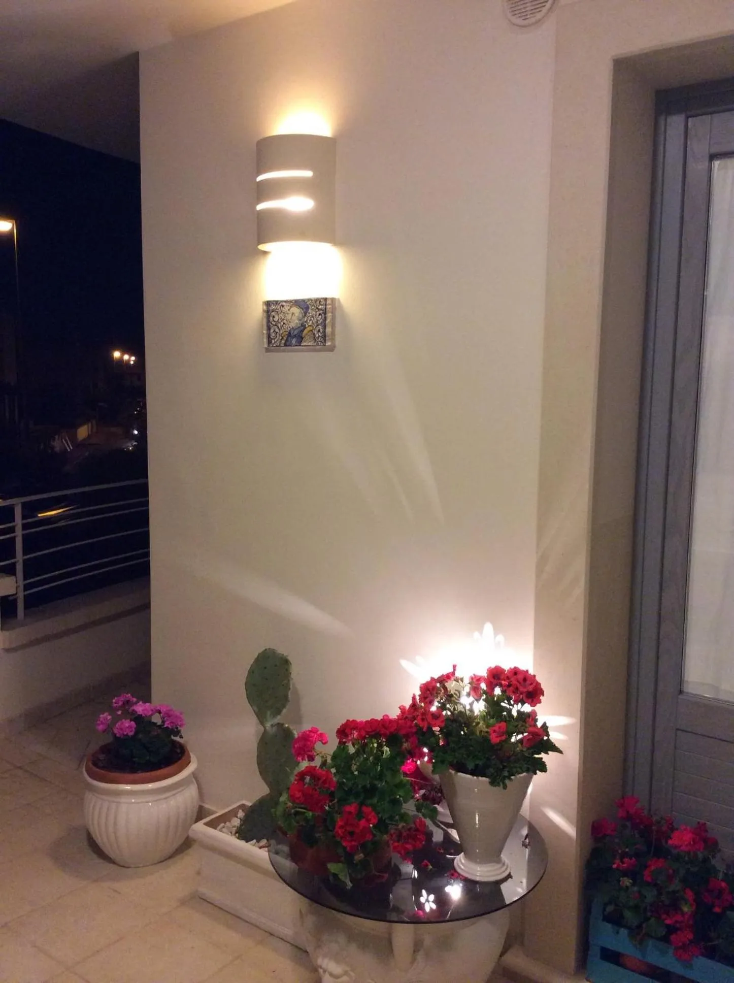 Decorative detail in Le Terrazze