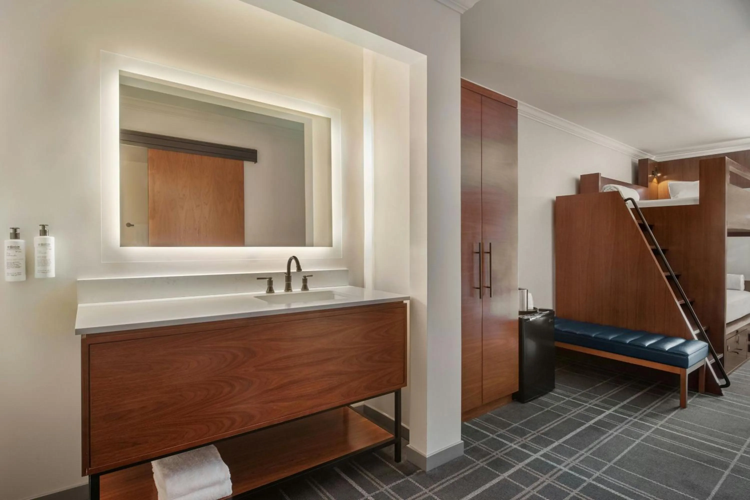 Photo of the whole room in FOUND Hotel, Santa Monica, Series by Marriott