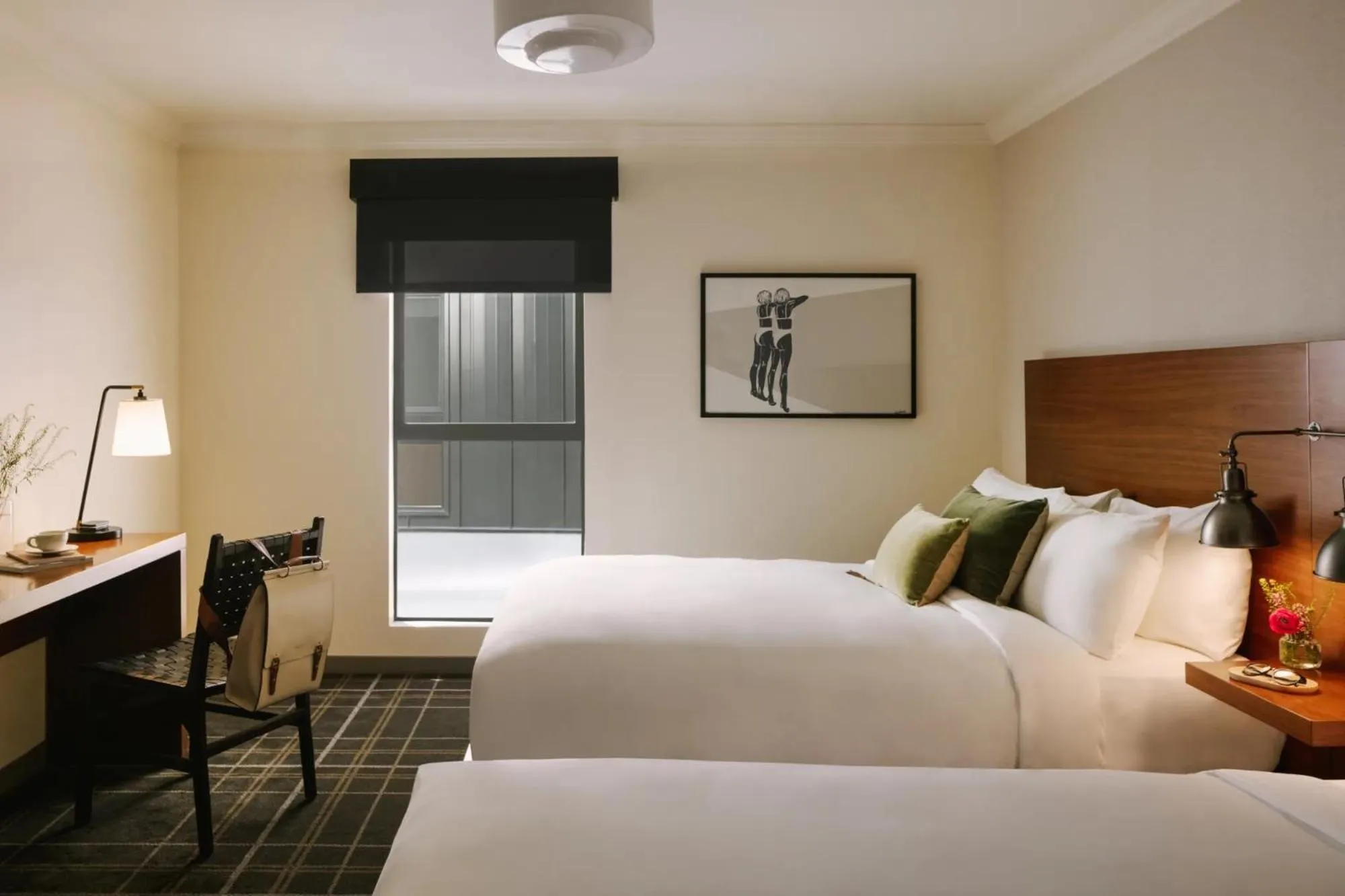 Bed in FOUND Hotel, Santa Monica