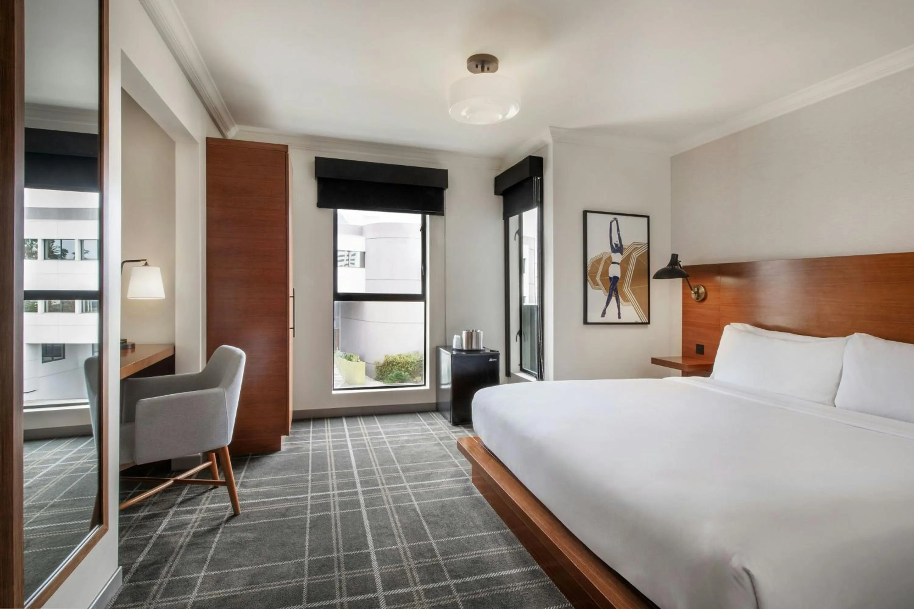 Photo of the whole room, Bed in FOUND Hotel, Santa Monica, Series by Marriott