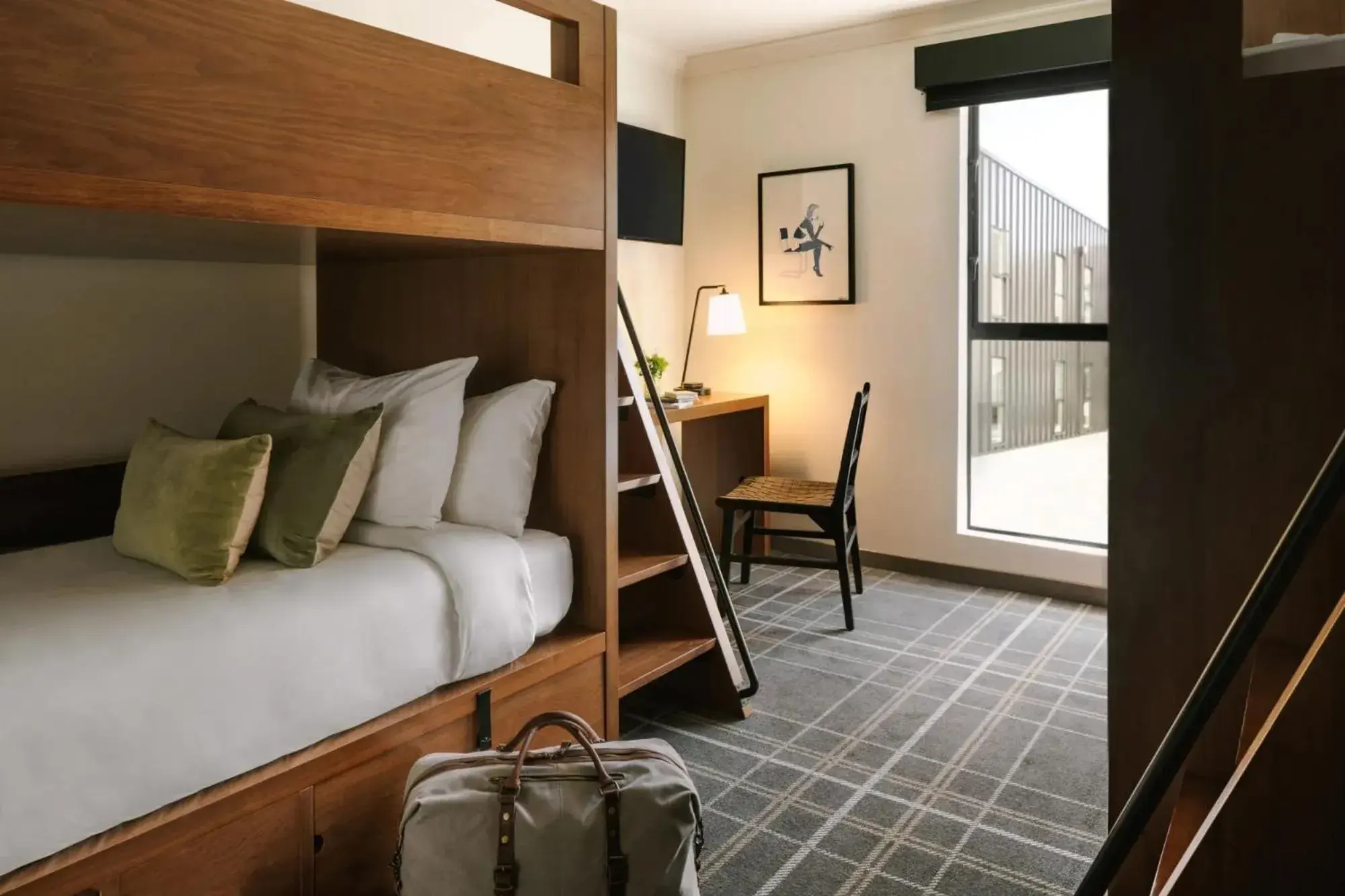 Quadruple Room in FOUND Hotel, Santa Monica, Series by Marriott Quadruple Room in FOUND Hotel, Santa Monica, Series by Marriott