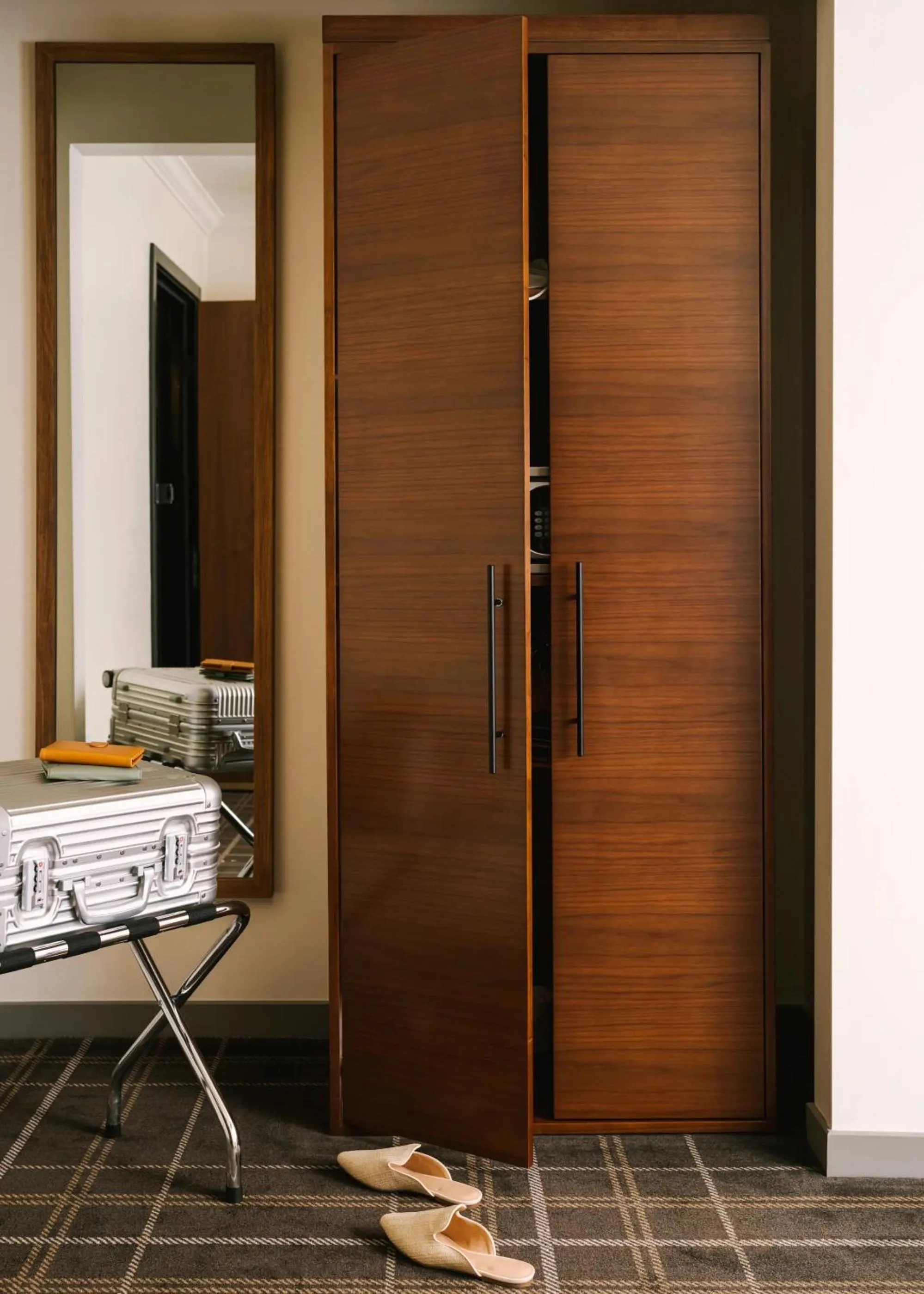 wardrobe in FOUND Hotel, Santa Monica