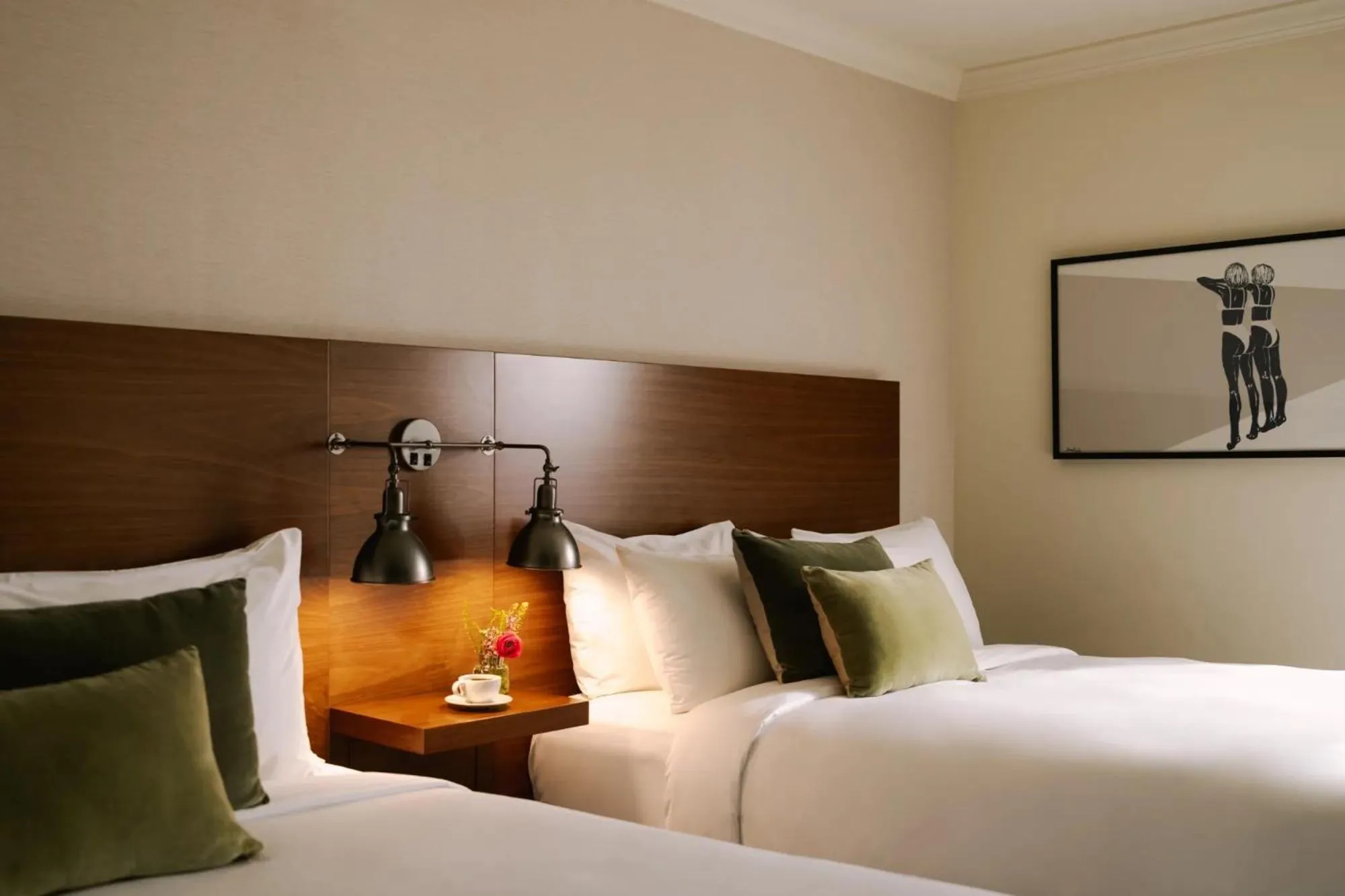 Bed in FOUND Hotel, Santa Monica