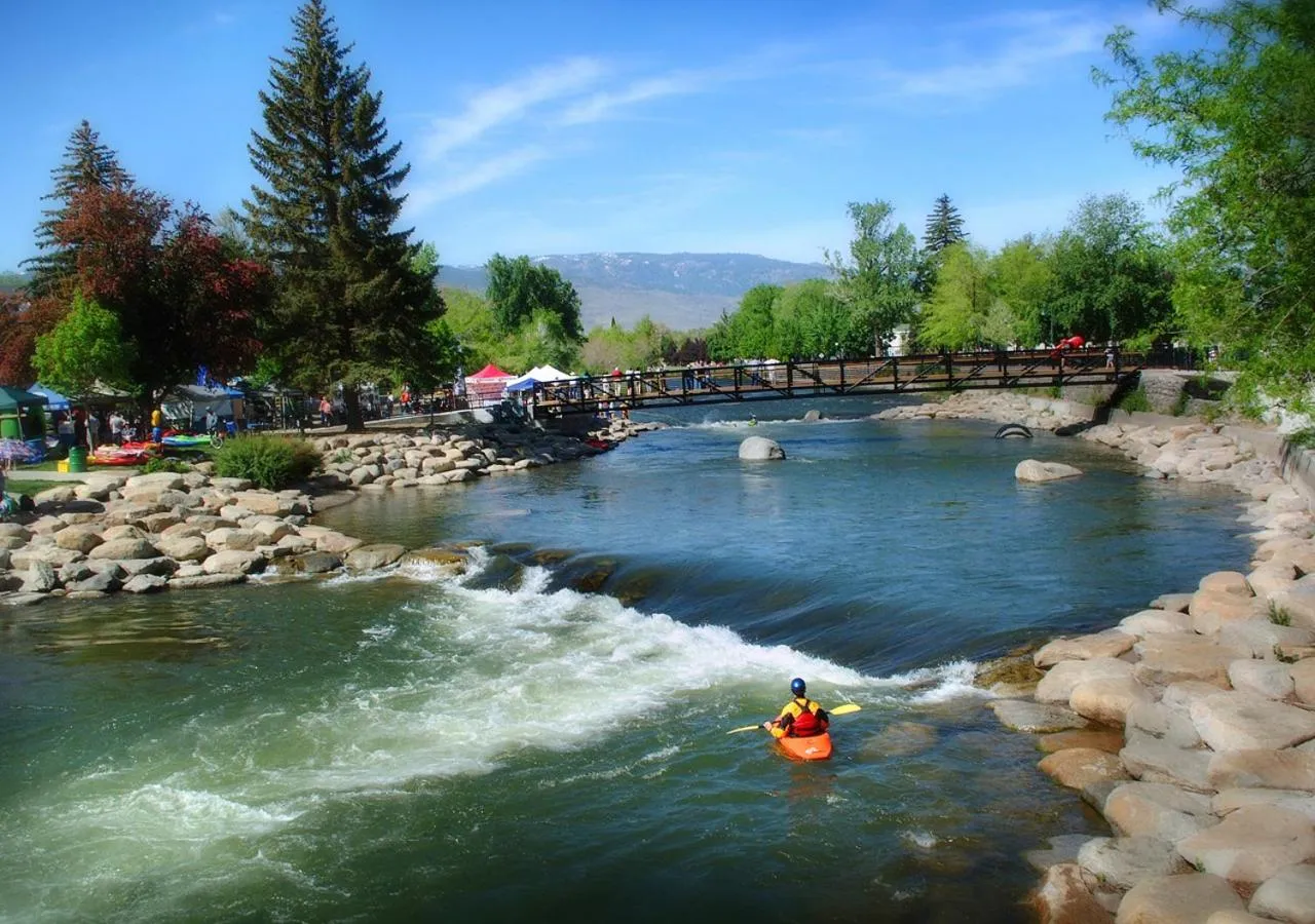 Canoeing in Silver Legacy Reno, A Caesars Destination