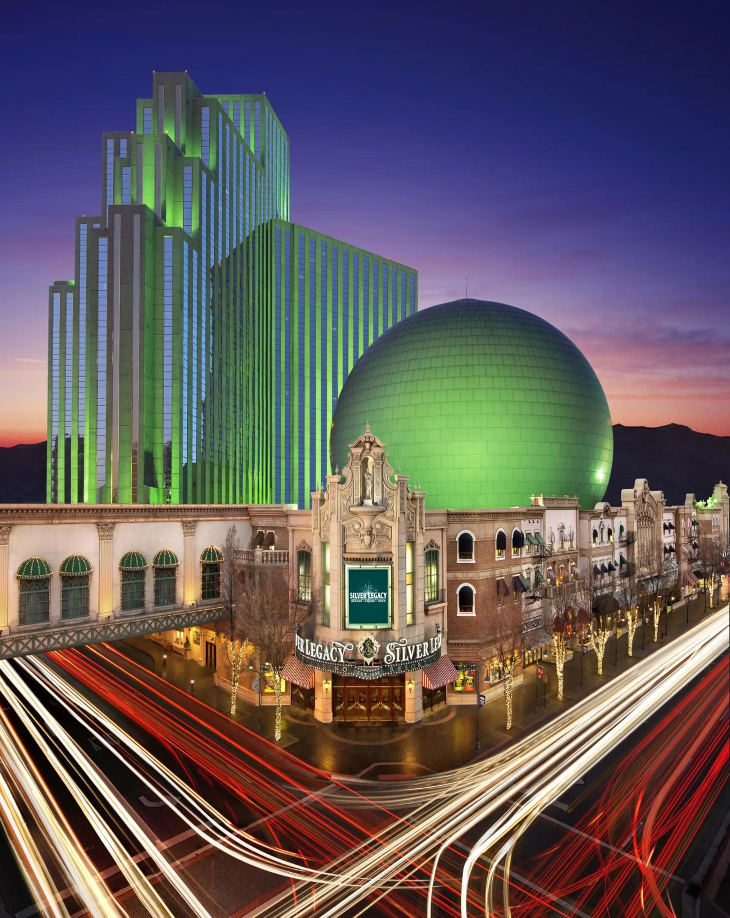 Facade/entrance in Silver Legacy Reno, A Caesars Destination