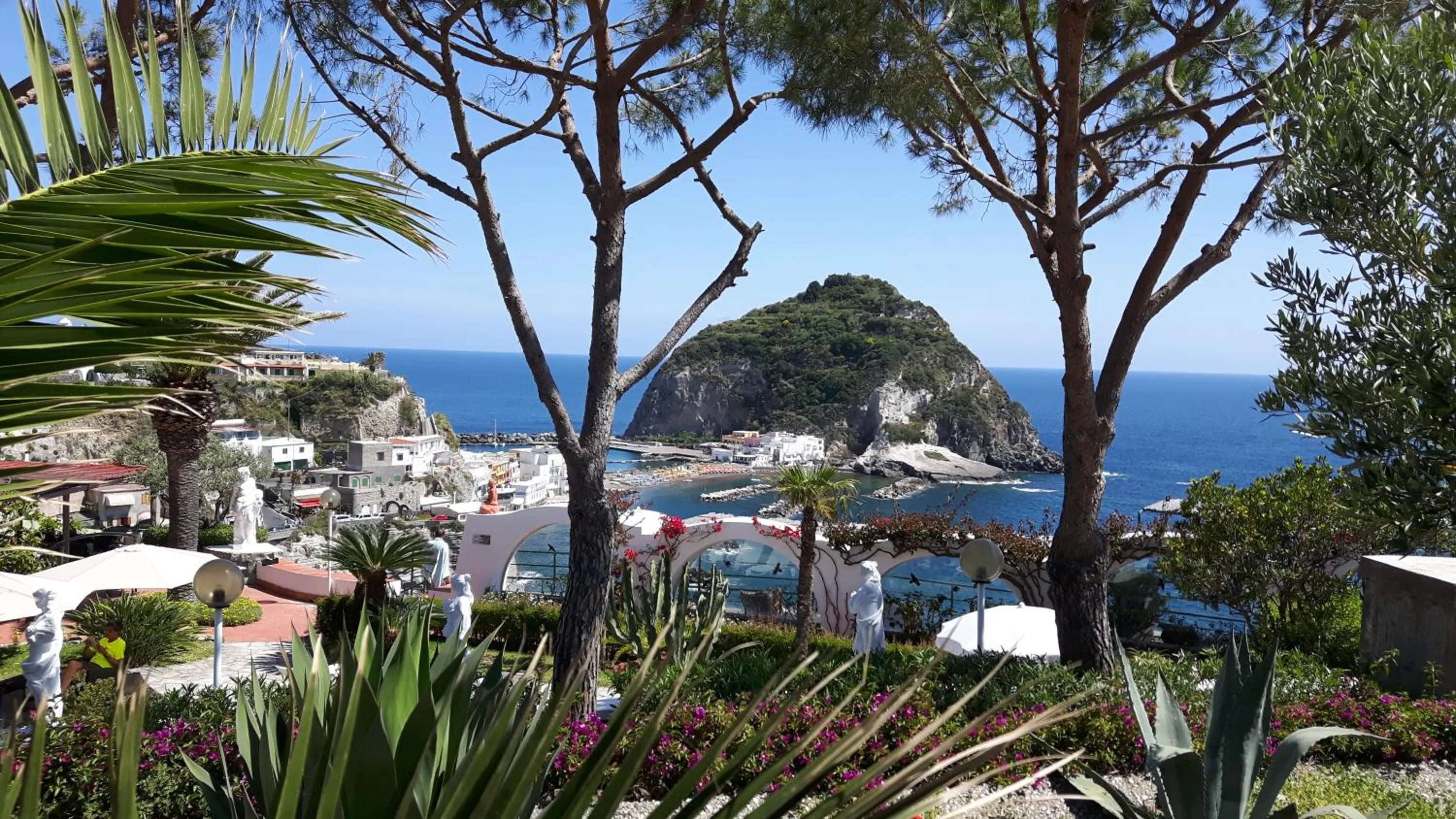 Garden view in Hotel Casa Adolfo Ischia