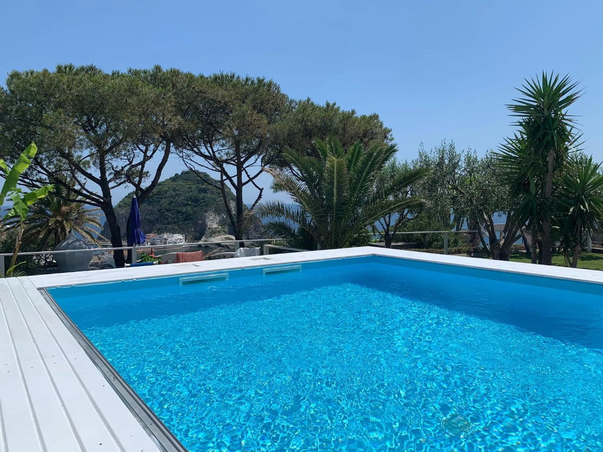 Swimming pool in Hotel Casa Adolfo Ischia