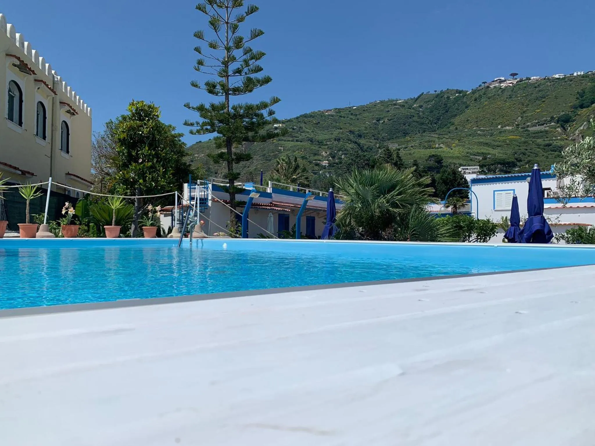 Swimming pool in Hotel Casa Adolfo Ischia
