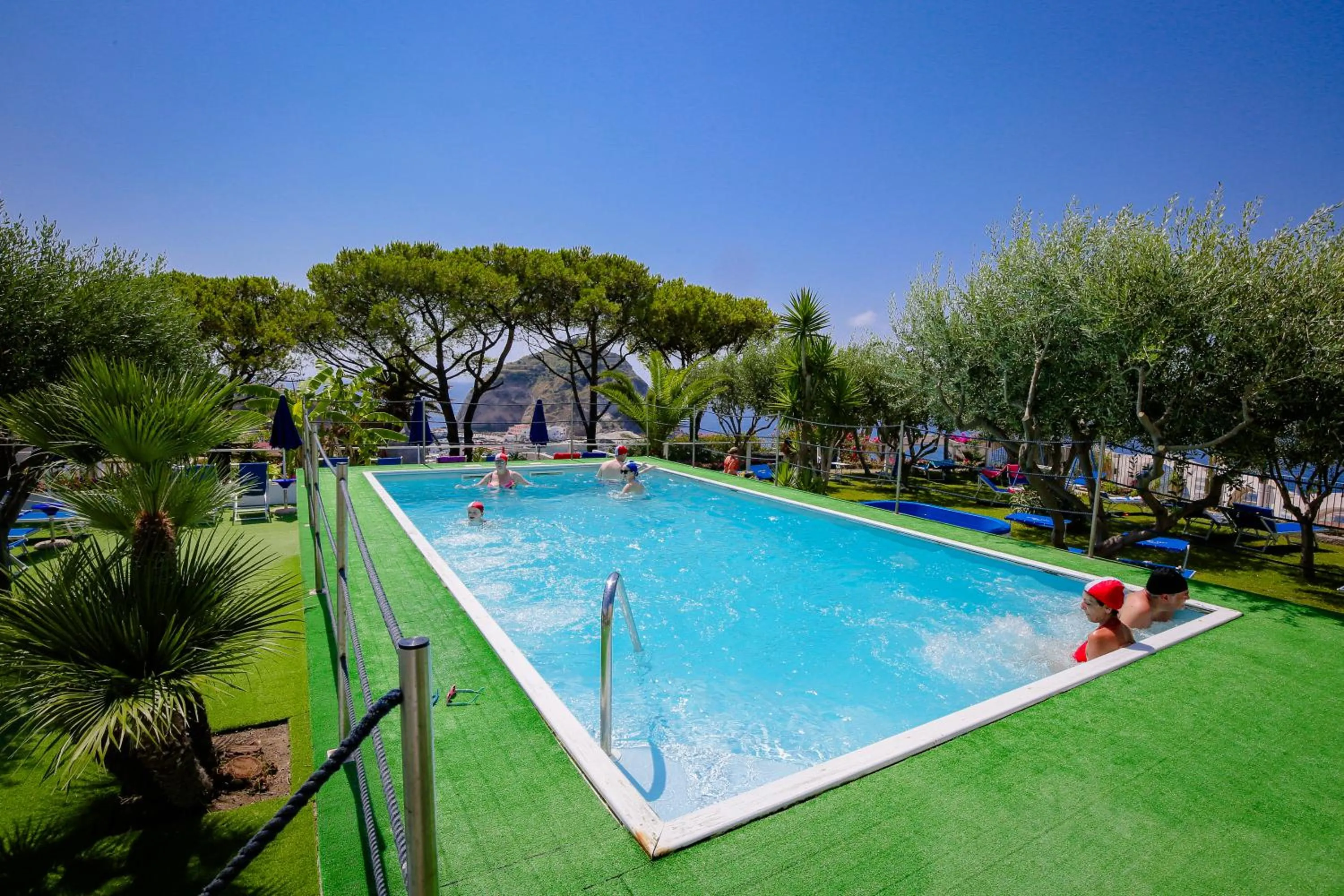 Swimming pool in Hotel Casa Adolfo Ischia